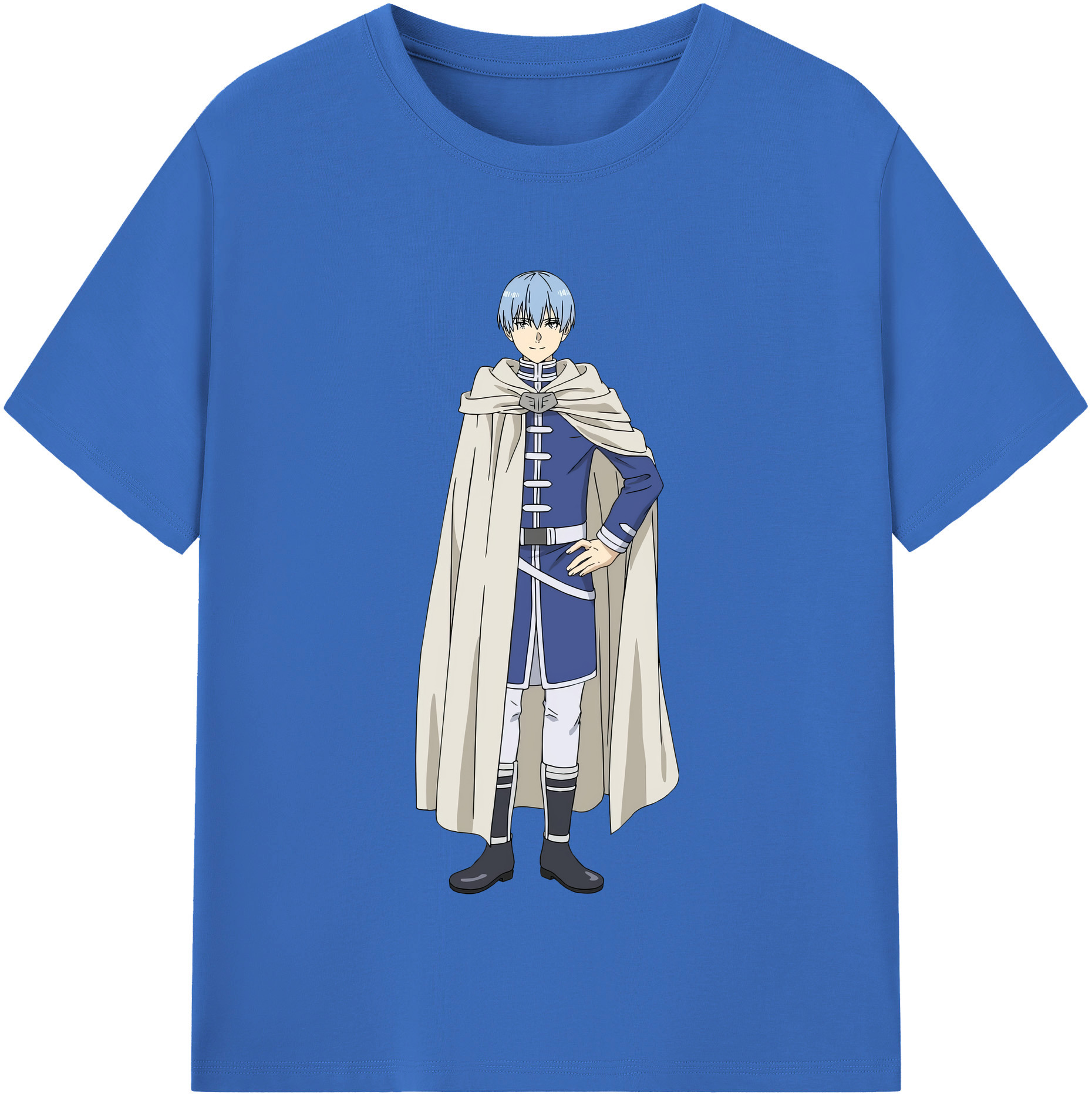 （画像用） 葬送のフリーレン Frieren 綿100％半袖Tシャツ（フロントプリント）