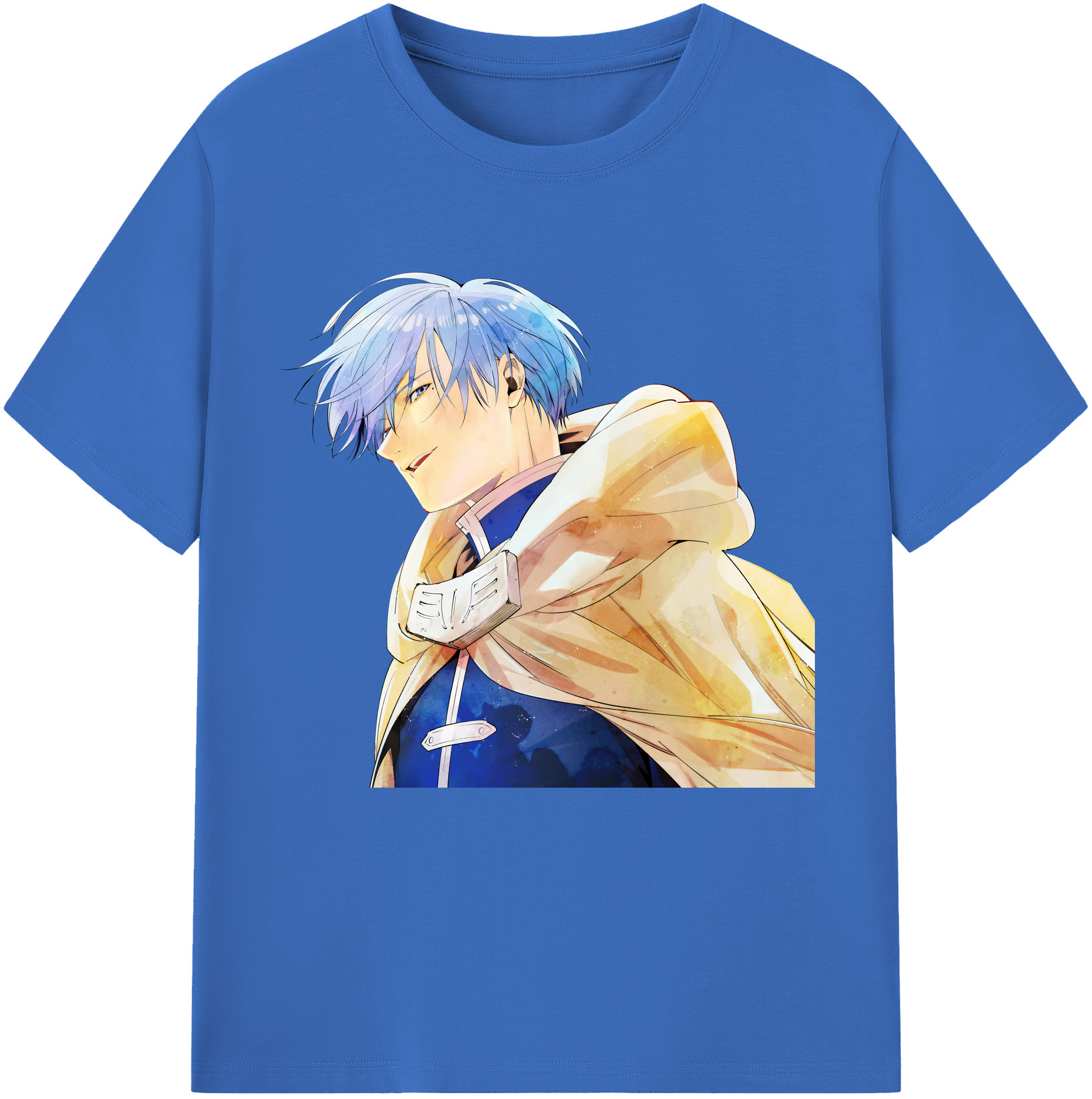 （画像用） 葬送のフリーレン Frieren 綿100％半袖Tシャツ（フロントプリント）