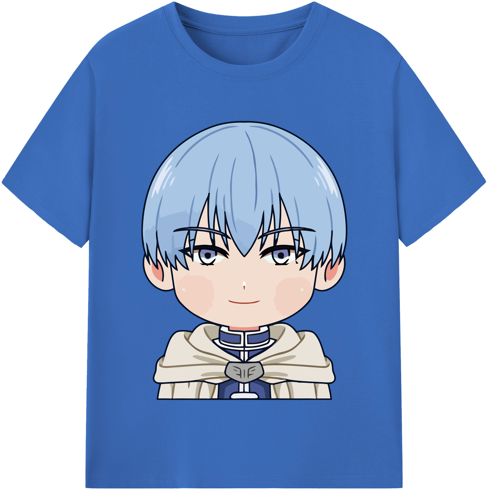 （画像用） 葬送のフリーレン Frieren 綿100％半袖Tシャツ（フロントプリント）