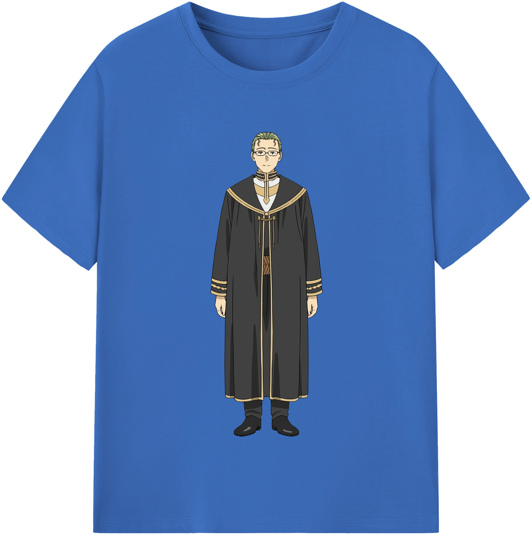 （画像用） 葬送のフリーレン Frieren 綿100％半袖Tシャツ（フロントプリント）