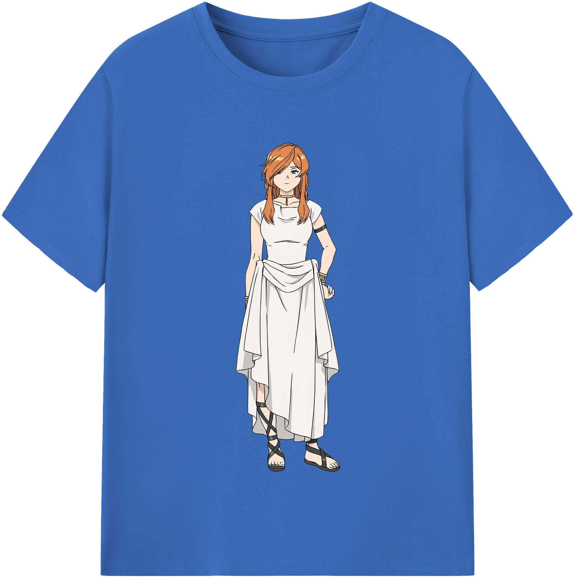 （画像用） 葬送のフリーレン Frieren 綿100％半袖Tシャツ（フロントプリント）
