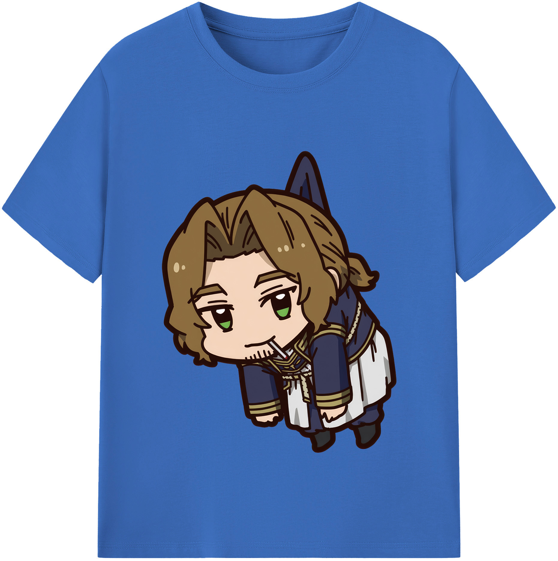 （画像用） 葬送のフリーレン Frieren 綿100％半袖Tシャツ（フロントプリント）