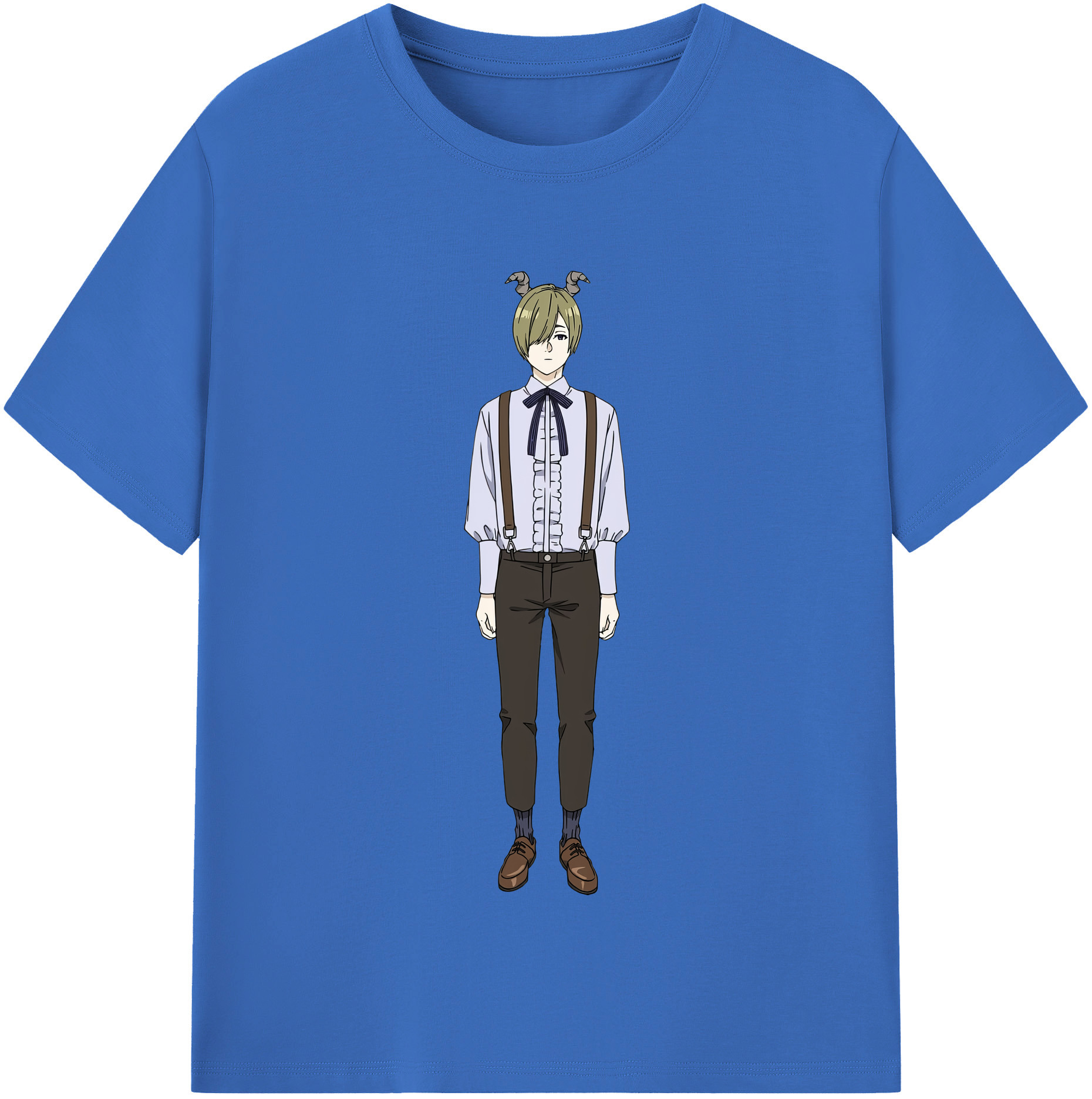 （画像用） 葬送のフリーレン Frieren 綿100％半袖Tシャツ（フロントプリント）
