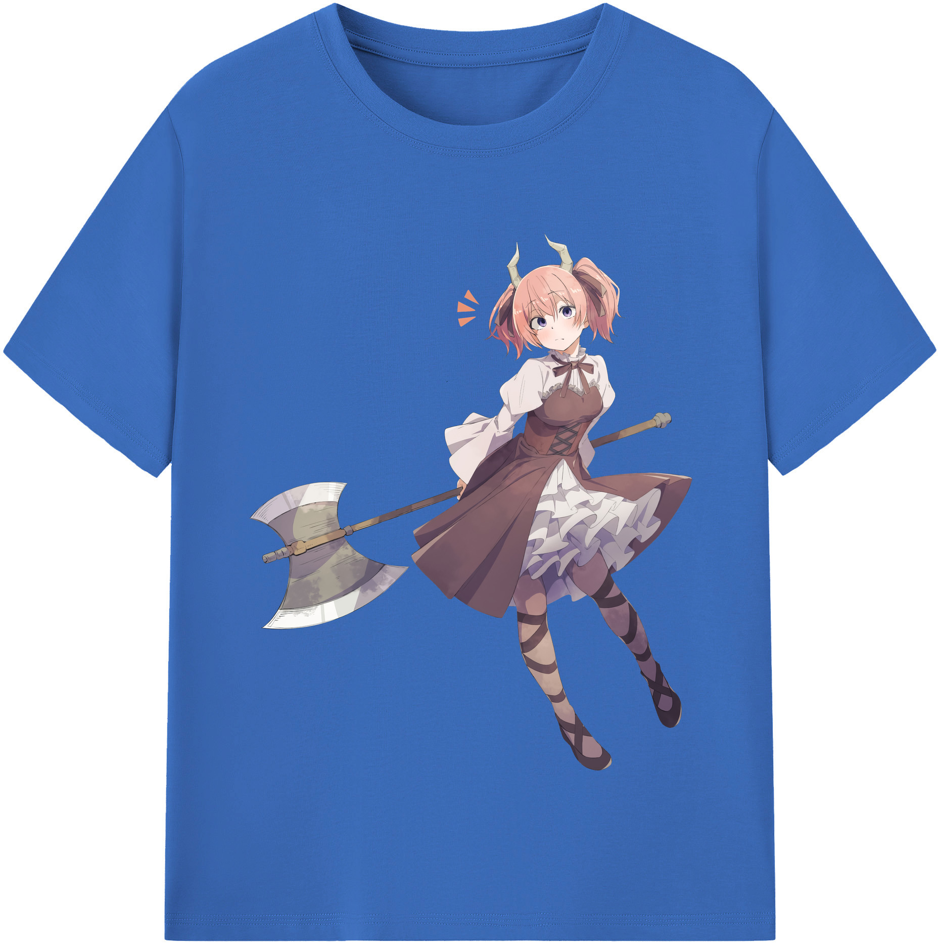 （画像用） 葬送のフリーレン Frieren 綿100％半袖Tシャツ（フロントプリント）