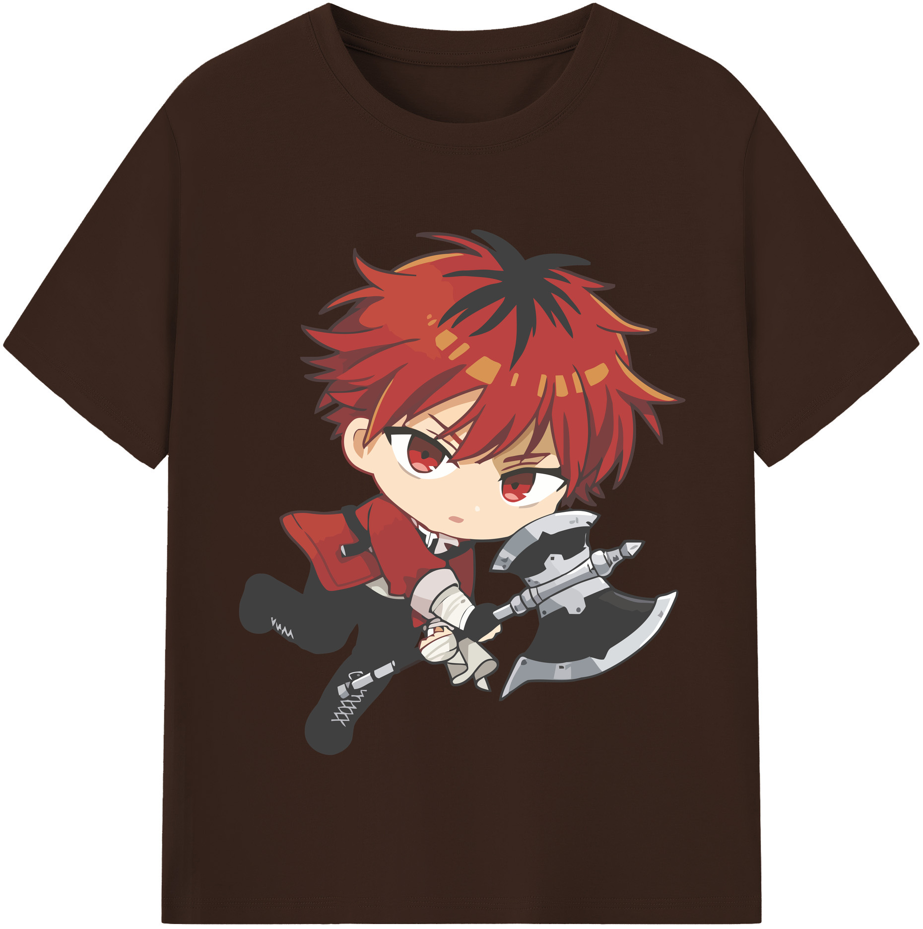 （画像用） 葬送のフリーレン Frieren 綿100％半袖Tシャツ（フロントプリント）