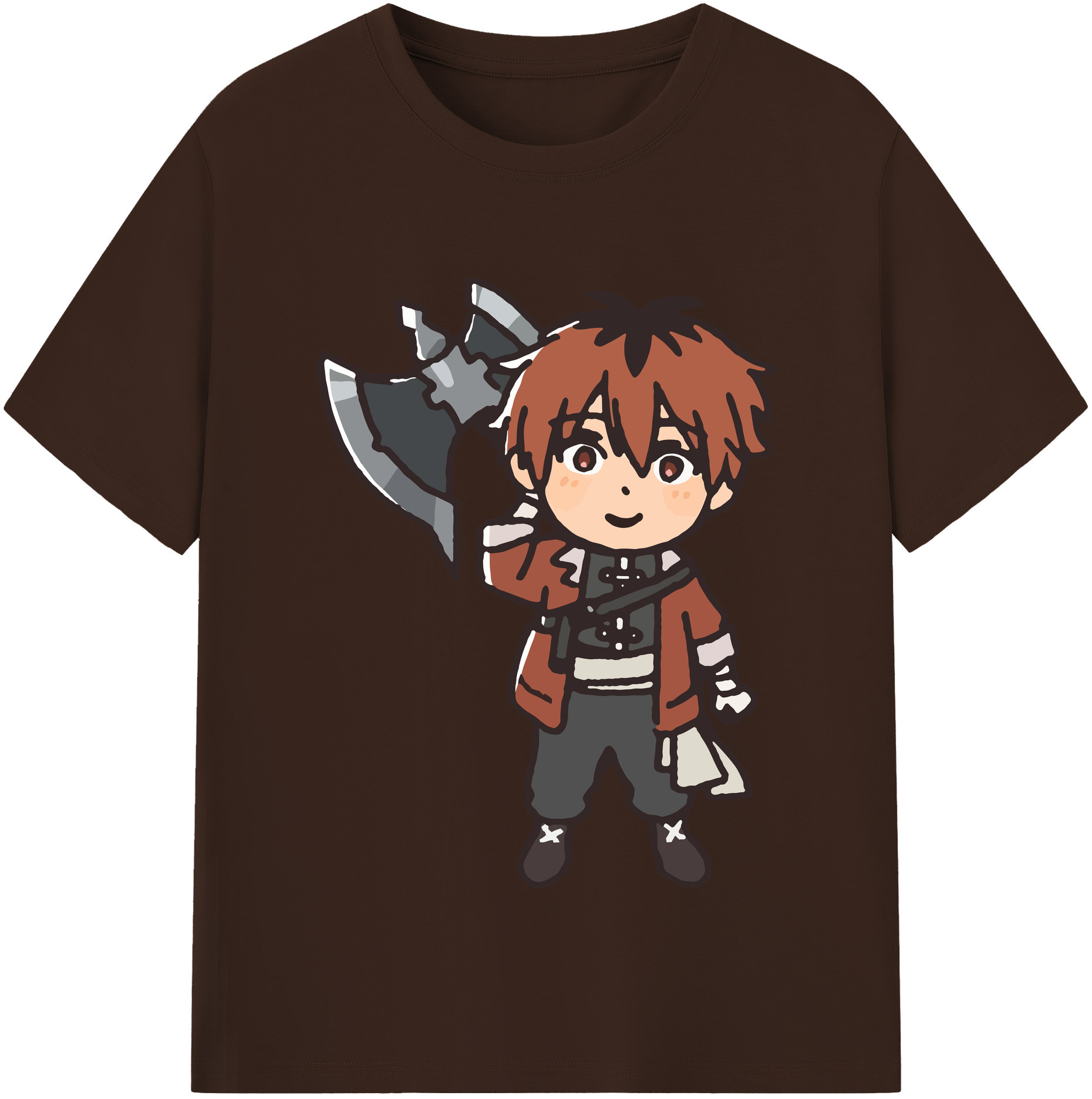 （画像用） 葬送のフリーレン Frieren 綿100％半袖Tシャツ（フロントプリント）