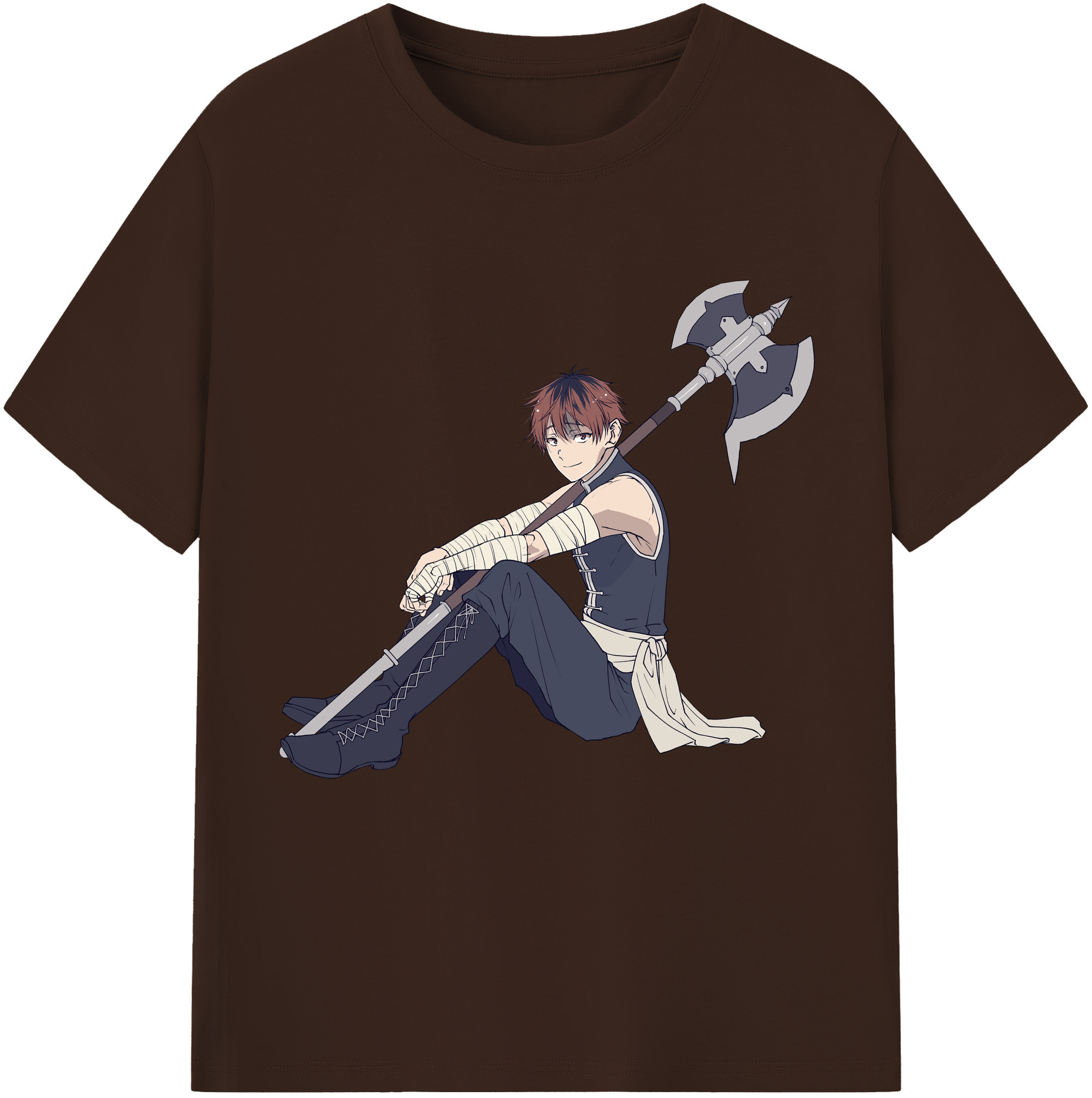 （画像用） 葬送のフリーレン Frieren 綿100％半袖Tシャツ（フロントプリント）