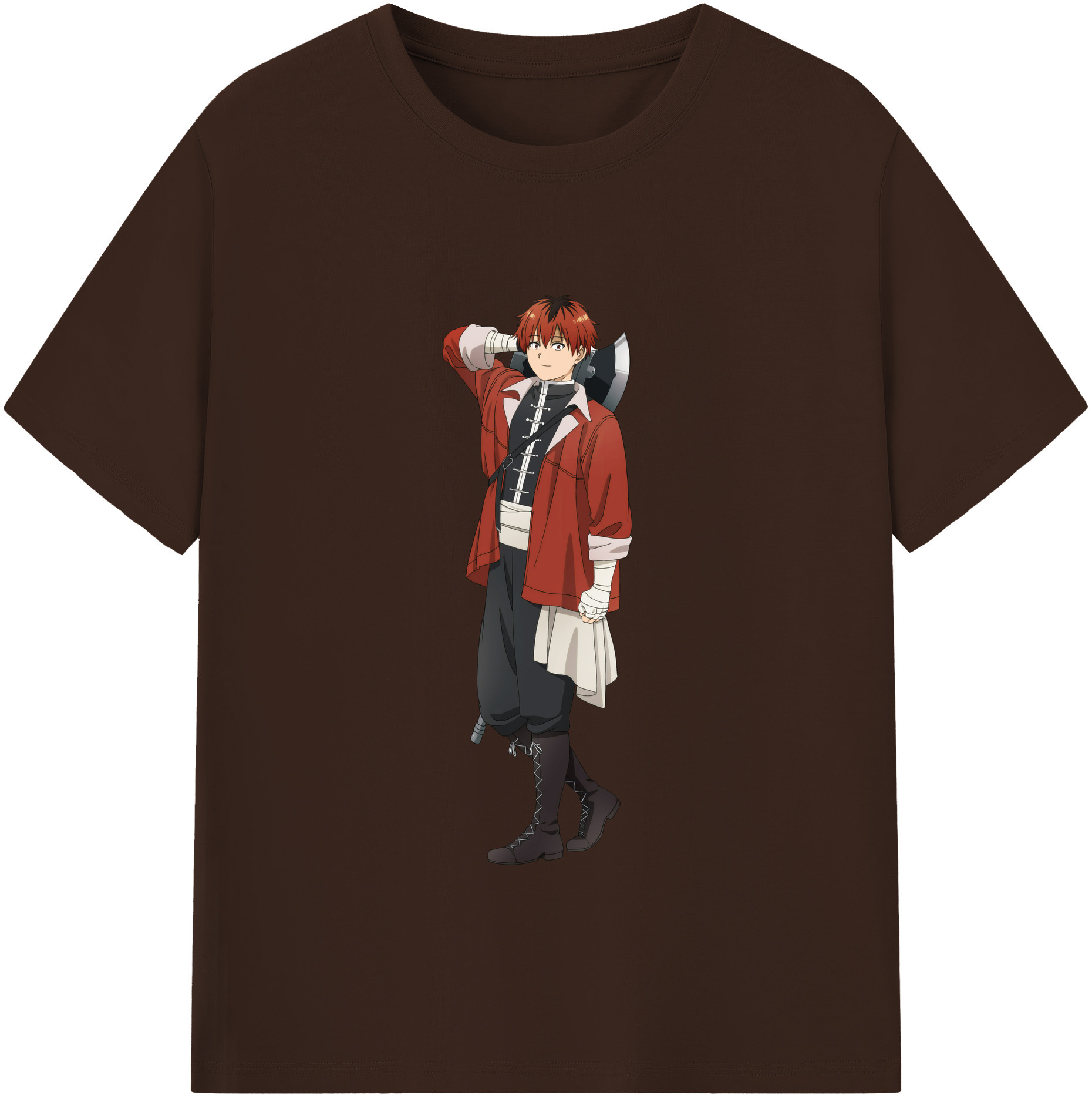 （画像用） 葬送のフリーレン Frieren 綿100％半袖Tシャツ（フロントプリント）