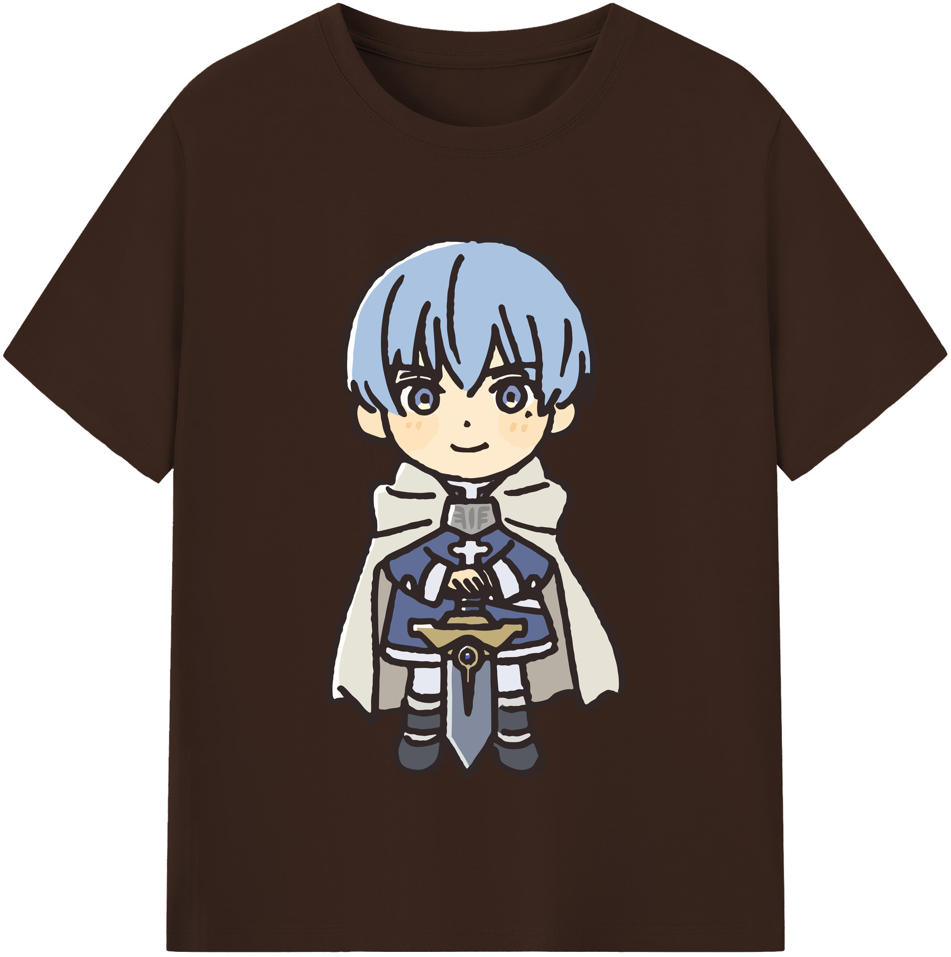 （画像用） 葬送のフリーレン Frieren 綿100％半袖Tシャツ（フロントプリント）