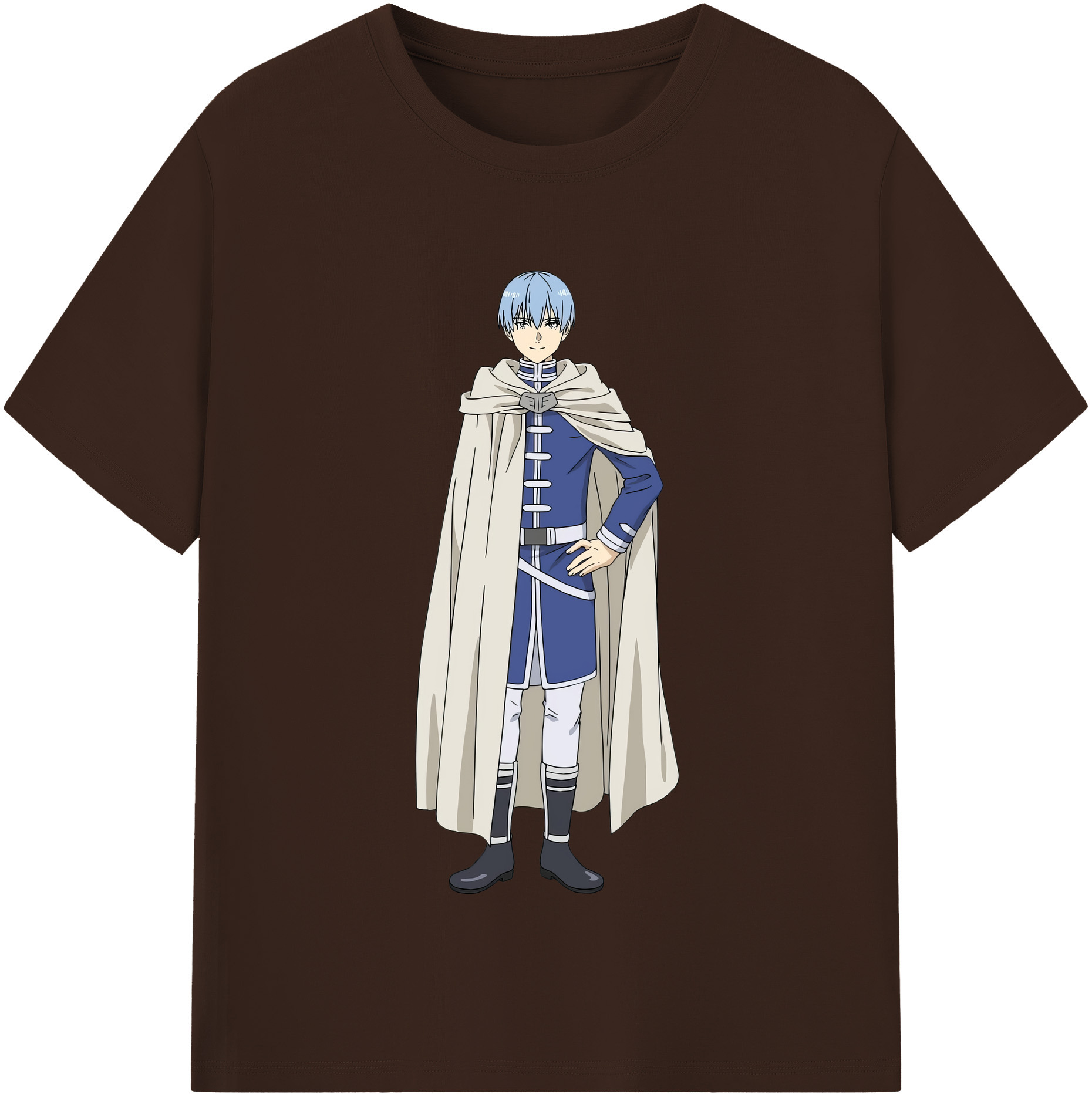 （画像用） 葬送のフリーレン Frieren 綿100％半袖Tシャツ（フロントプリント）