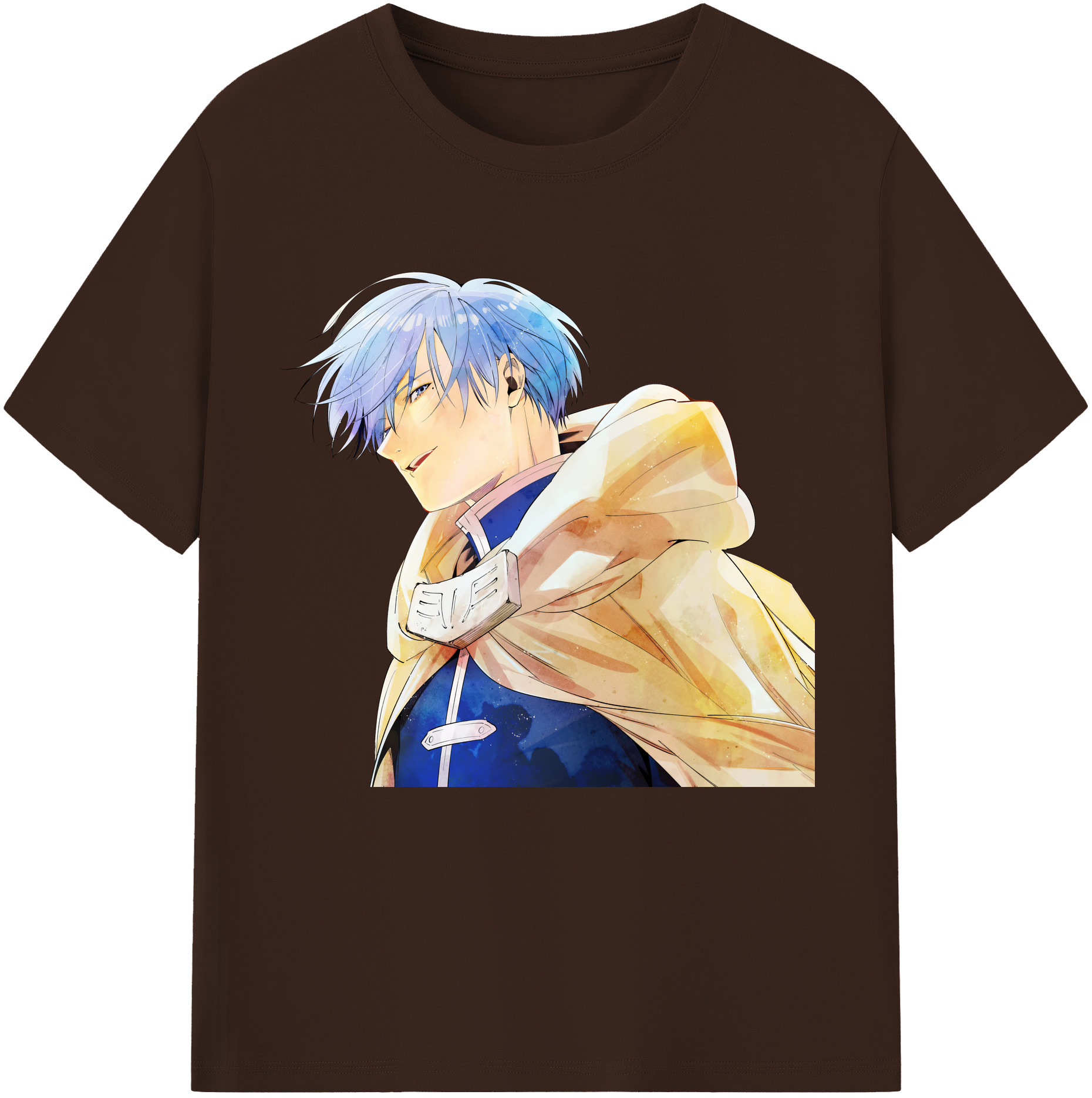 （画像用） 葬送のフリーレン Frieren 綿100％半袖Tシャツ（フロントプリント）
