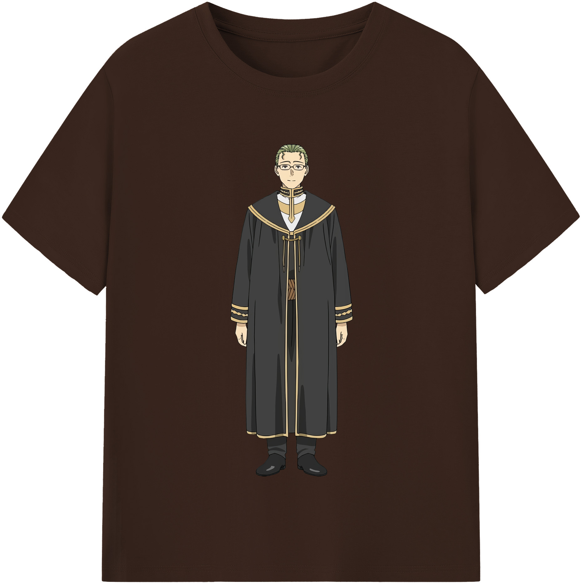 （画像用） 葬送のフリーレン Frieren 綿100％半袖Tシャツ（フロントプリント）