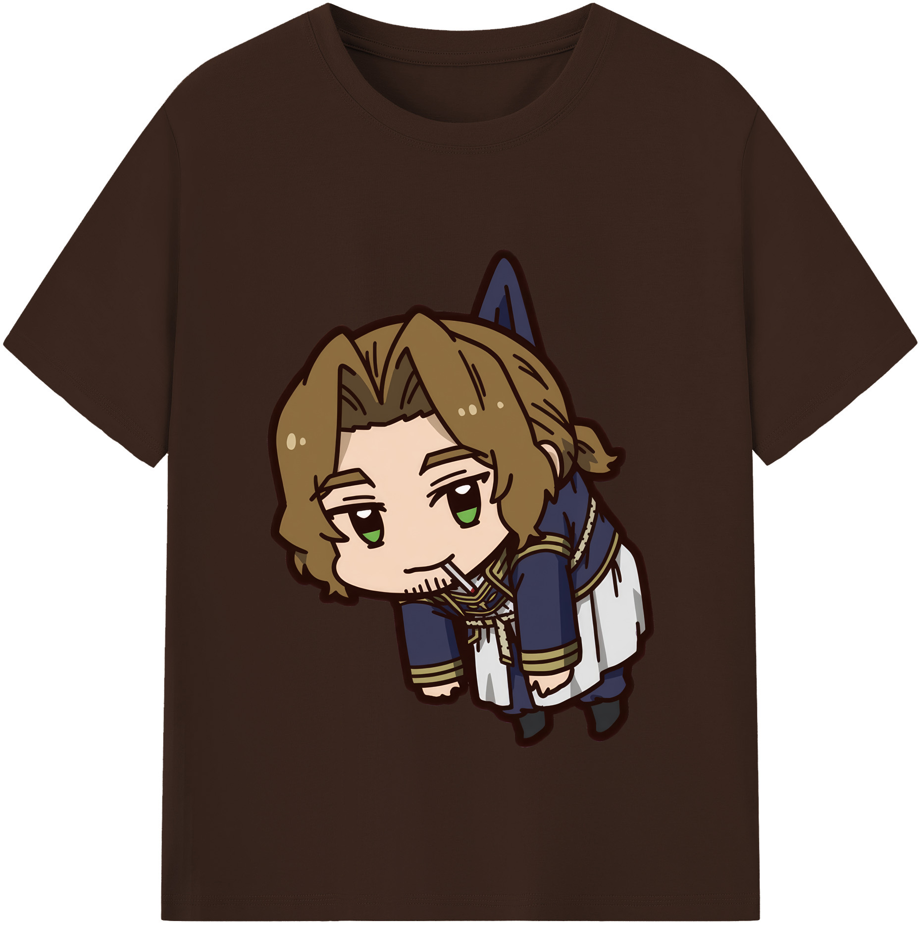 （画像用） 葬送のフリーレン Frieren 綿100％半袖Tシャツ（フロントプリント）