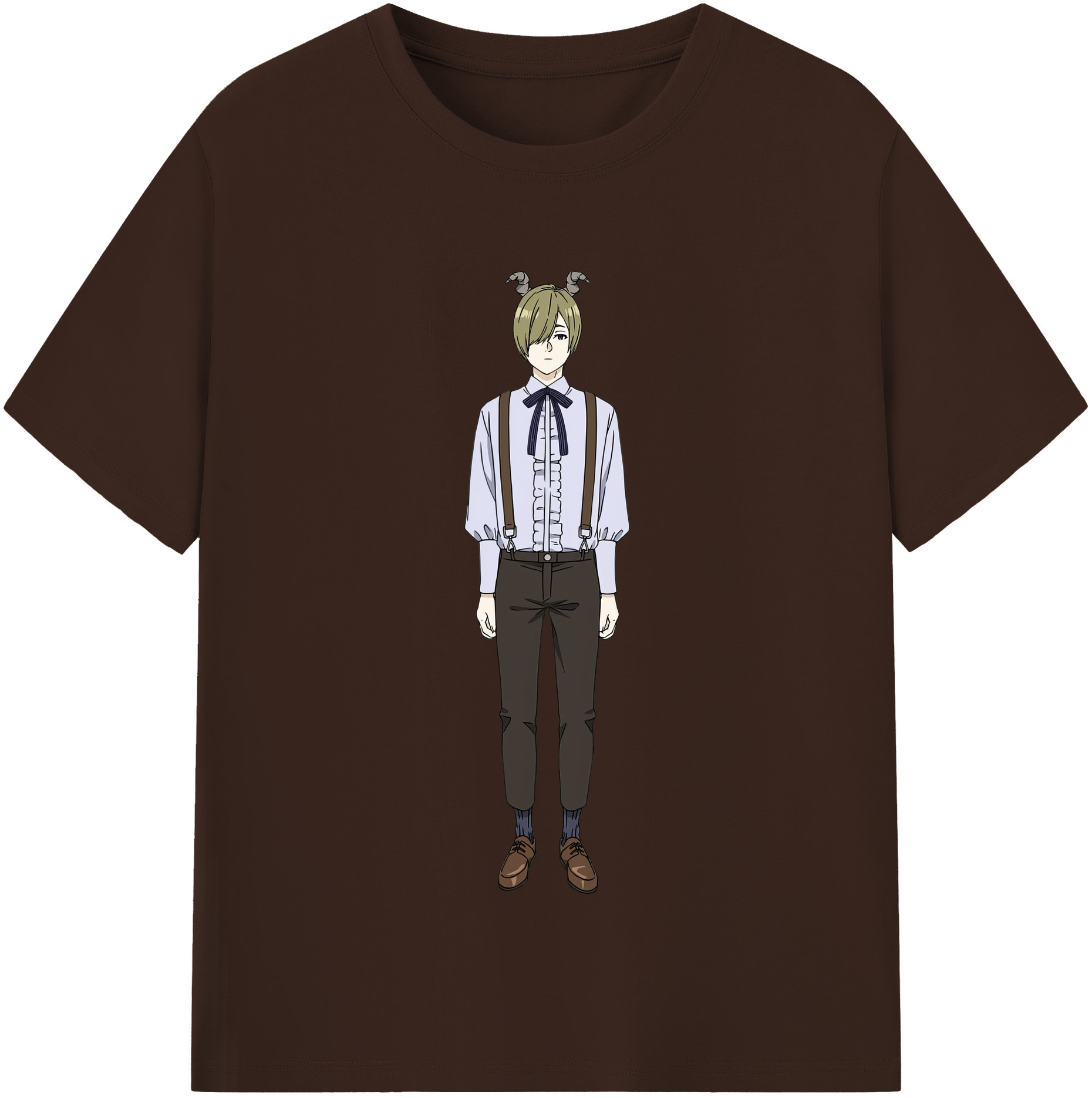 （画像用） 葬送のフリーレン Frieren 綿100％半袖Tシャツ（フロントプリント）