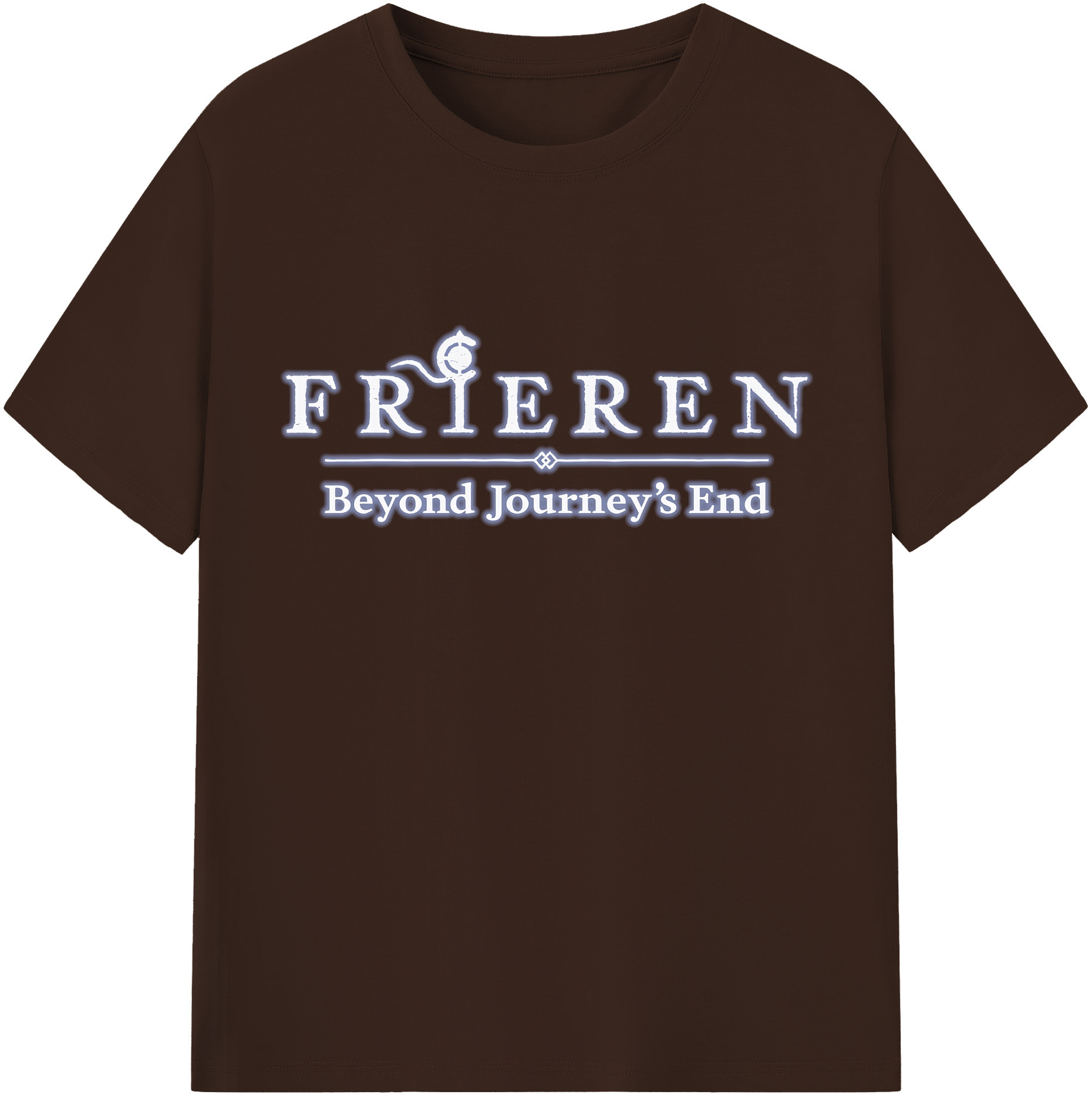 （画像用） 葬送のフリーレン Frieren 綿100％半袖Tシャツ（フロントプリント）