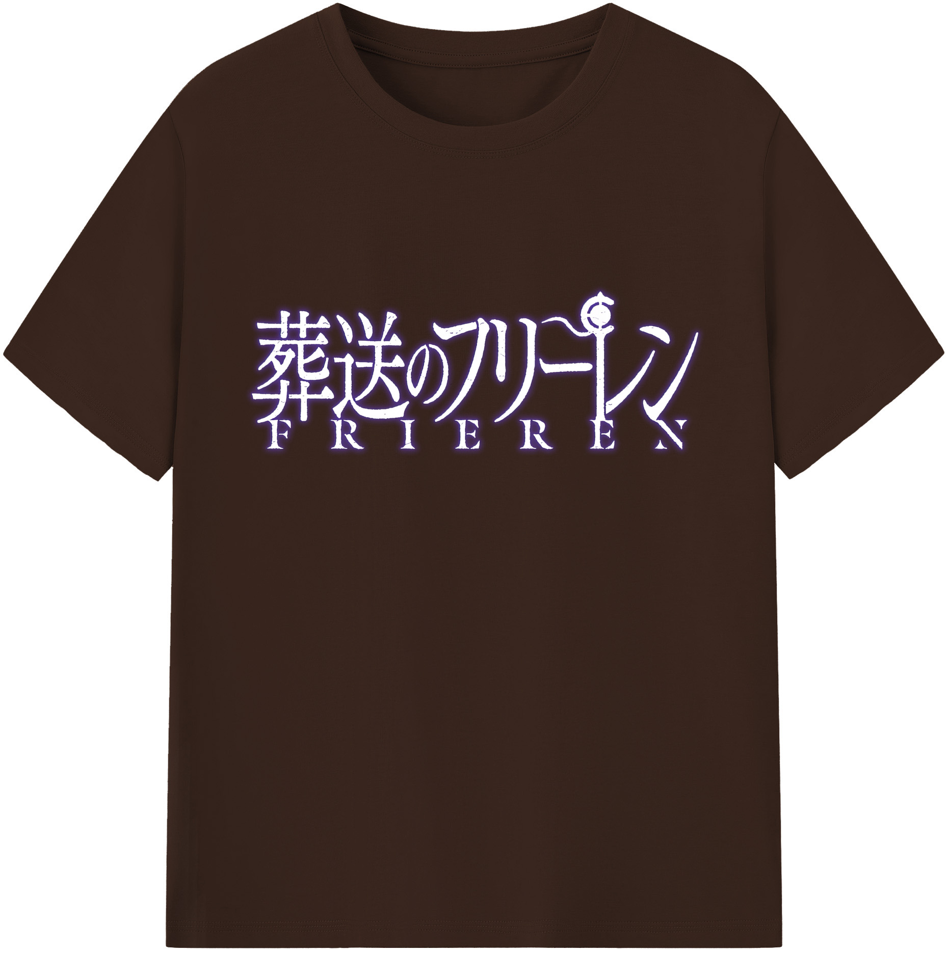 （画像用） 葬送のフリーレン Frieren 綿100％半袖Tシャツ（フロントプリント）
