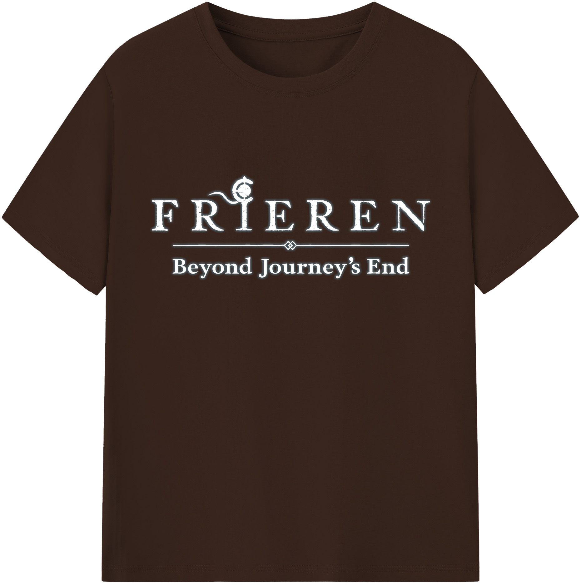 （画像用） 葬送のフリーレン Frieren 綿100％半袖Tシャツ（フロントプリント）