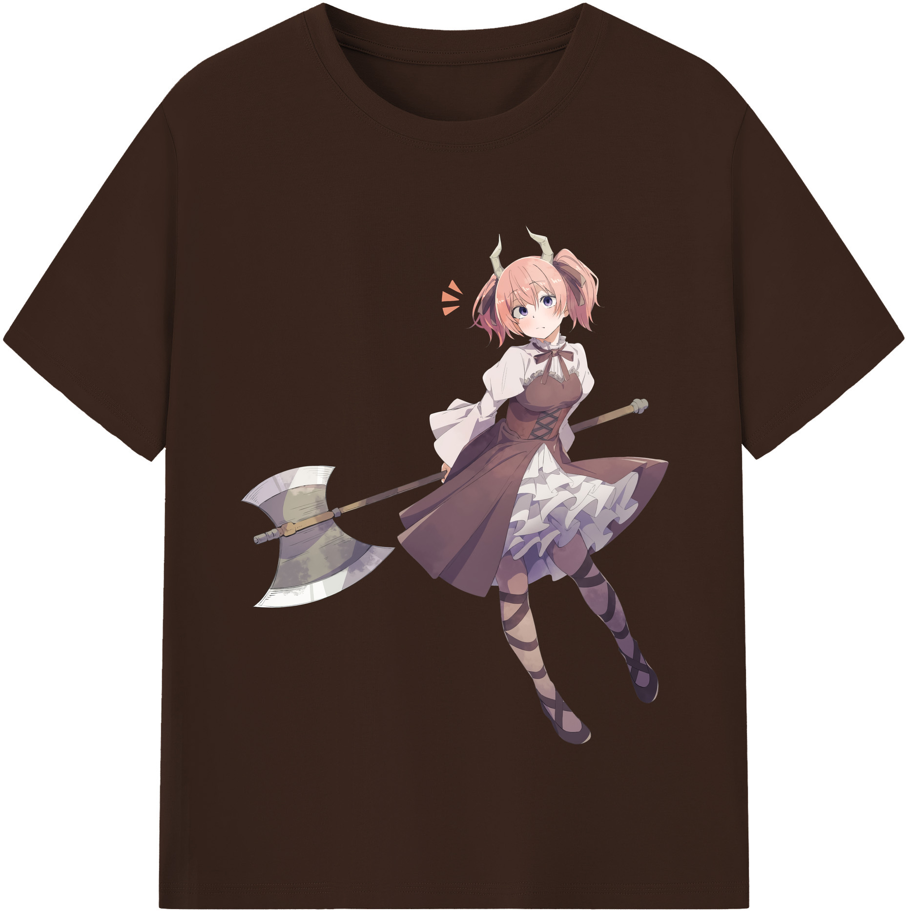 （画像用） 葬送のフリーレン Frieren 綿100％半袖Tシャツ（フロントプリント）