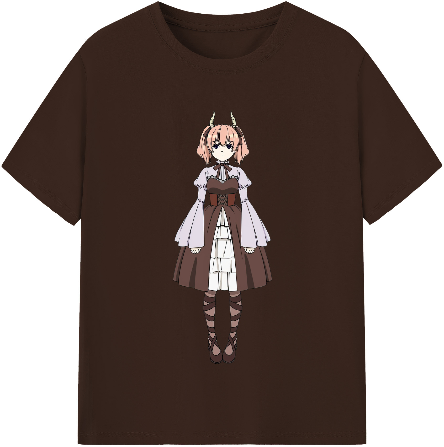 （画像用） 葬送のフリーレン Frieren 綿100％半袖Tシャツ（フロントプリント）