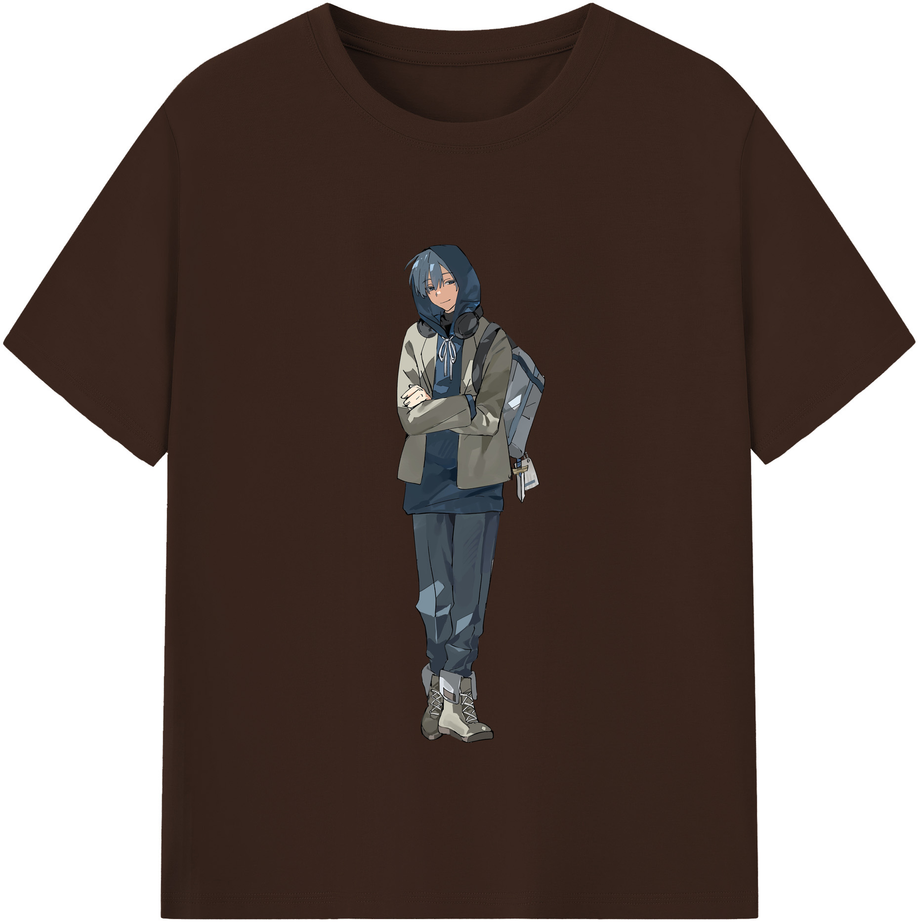 （画像用） 葬送のフリーレン Frieren 綿100％半袖Tシャツ（フロントプリント）