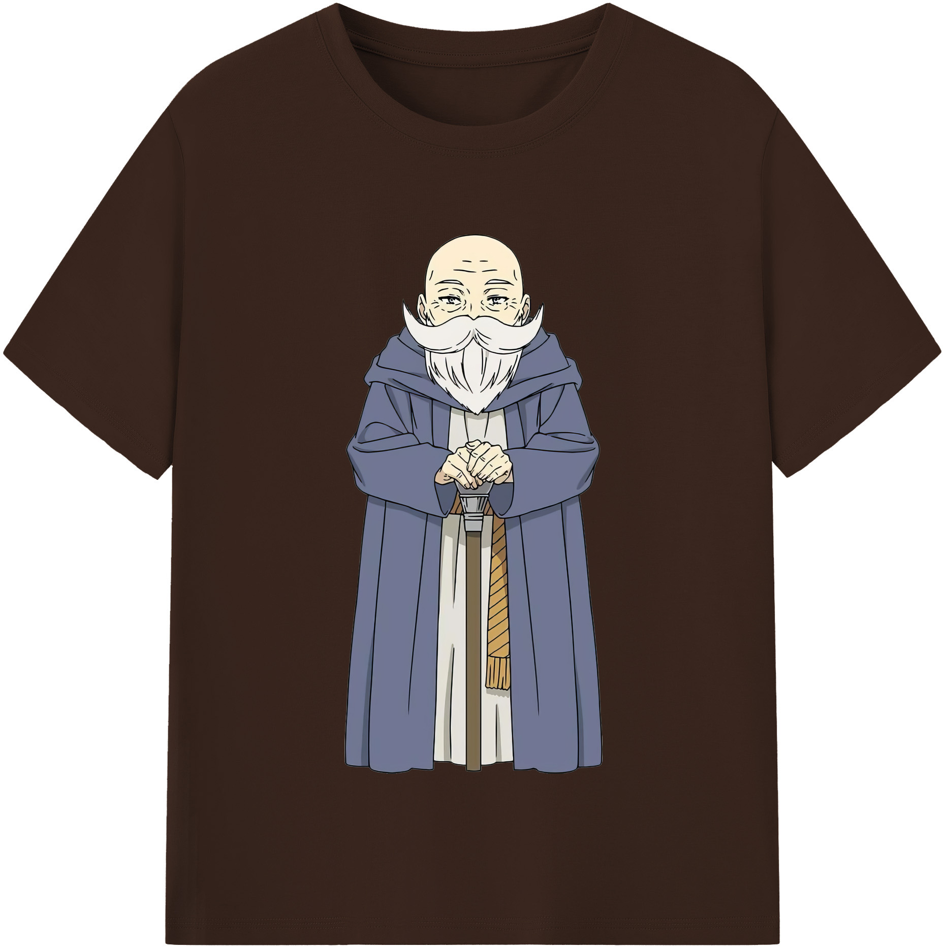 （画像用） 葬送のフリーレン Frieren 綿100％半袖Tシャツ（フロントプリント）