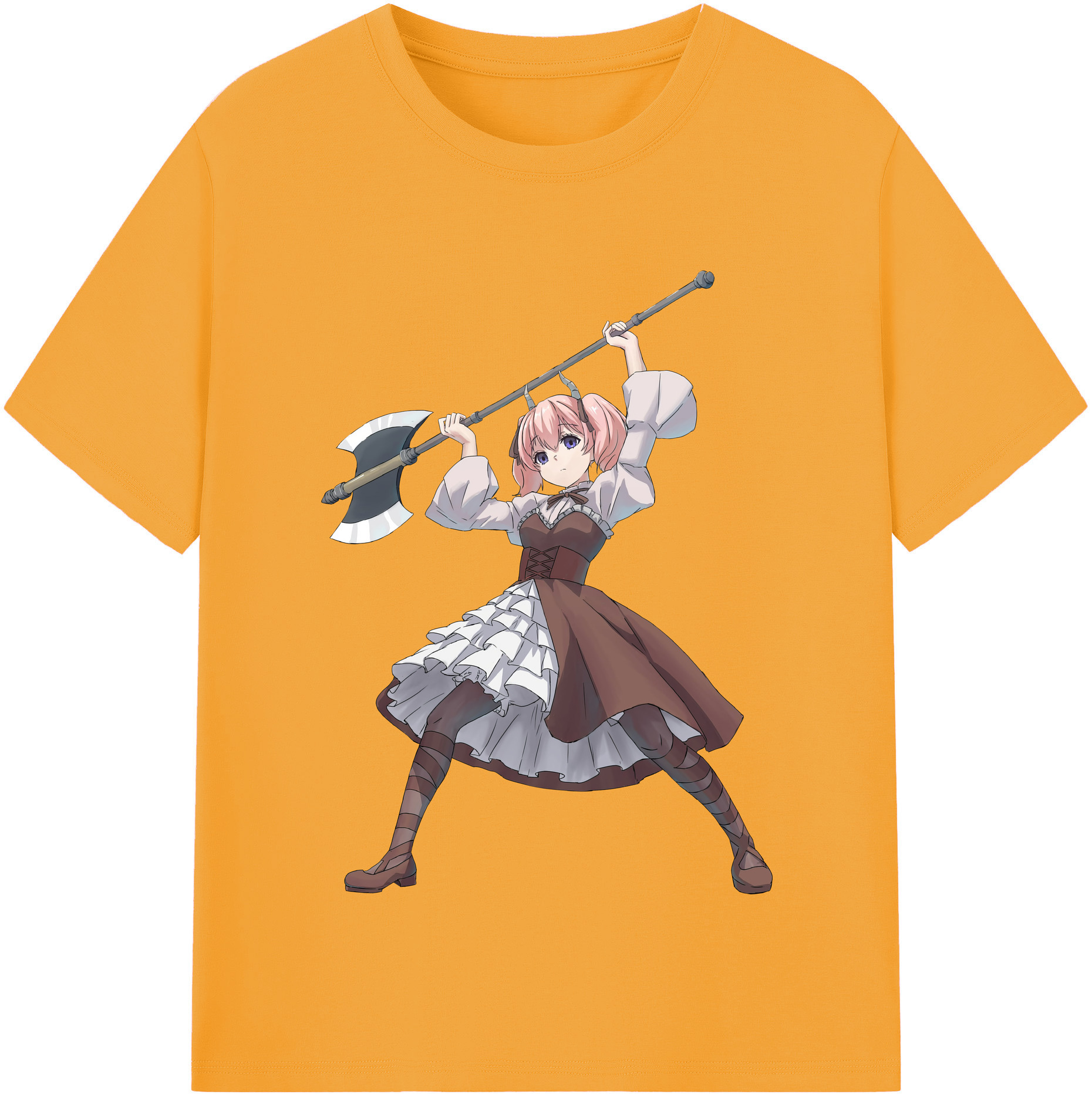 （画像用） 葬送のフリーレン Frieren 綿100％半袖Tシャツ（フロントプリント）