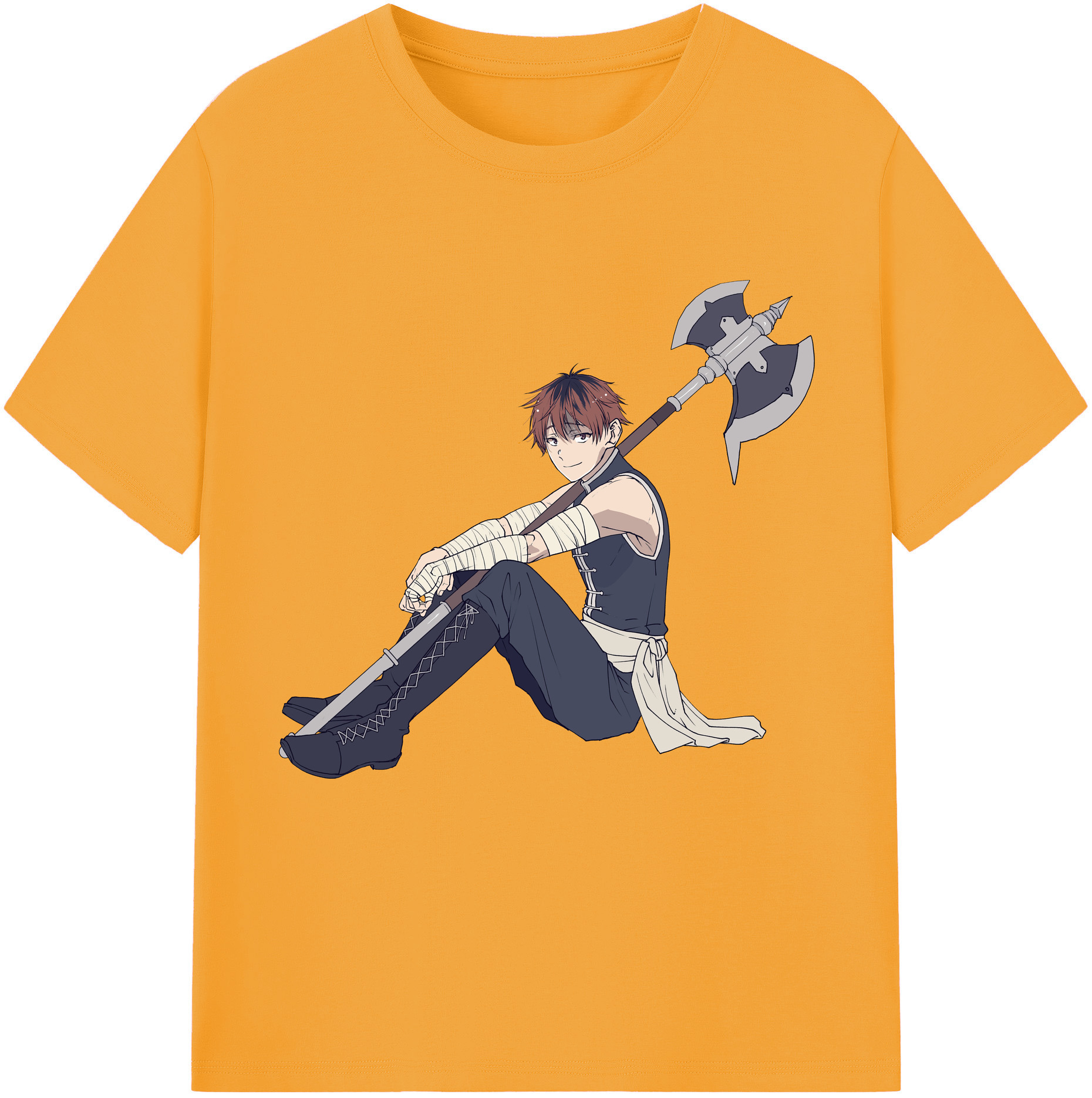 （画像用） 葬送のフリーレン Frieren 綿100％半袖Tシャツ（フロントプリント）