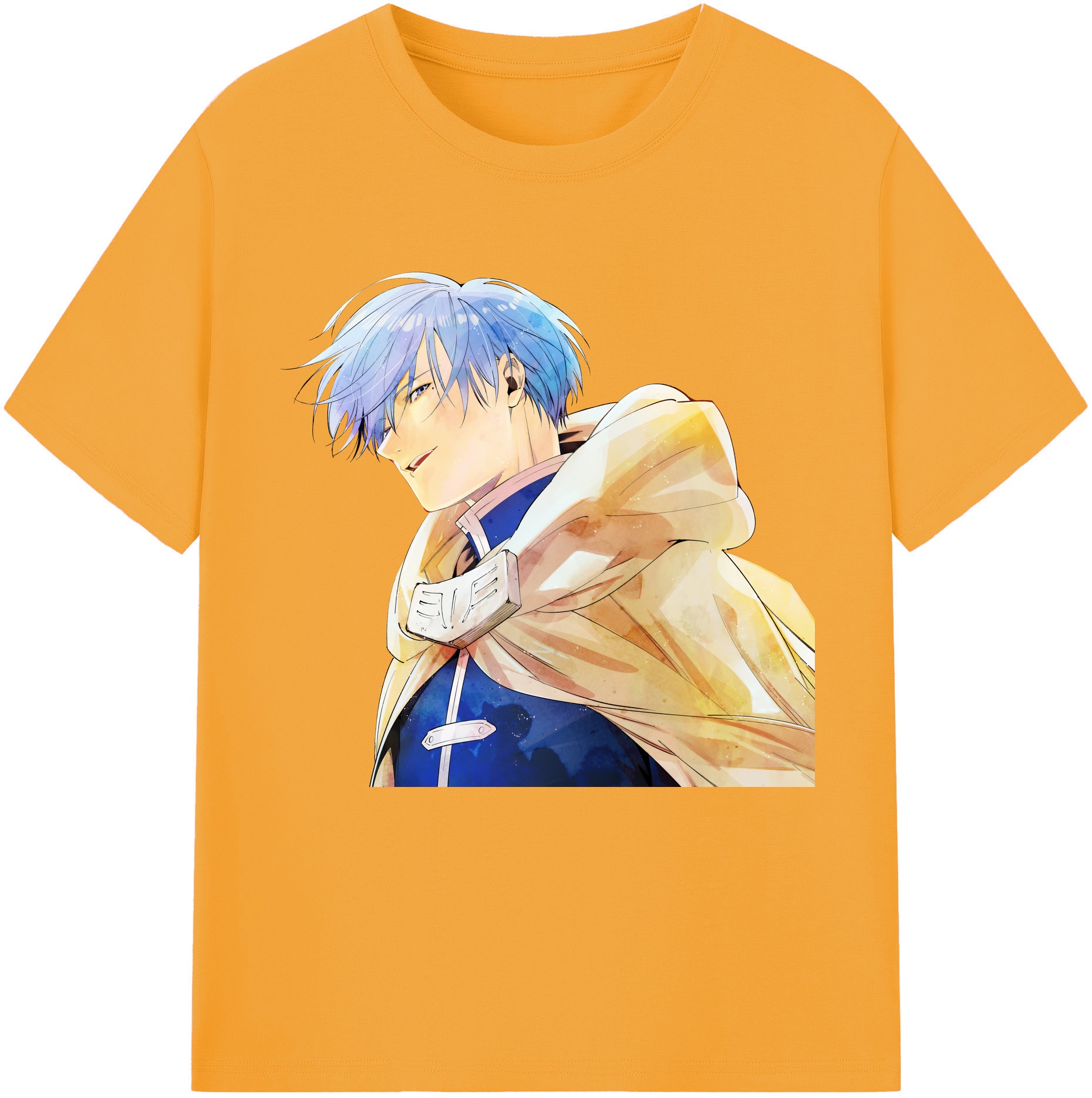 （画像用） 葬送のフリーレン Frieren 綿100％半袖Tシャツ（フロントプリント）