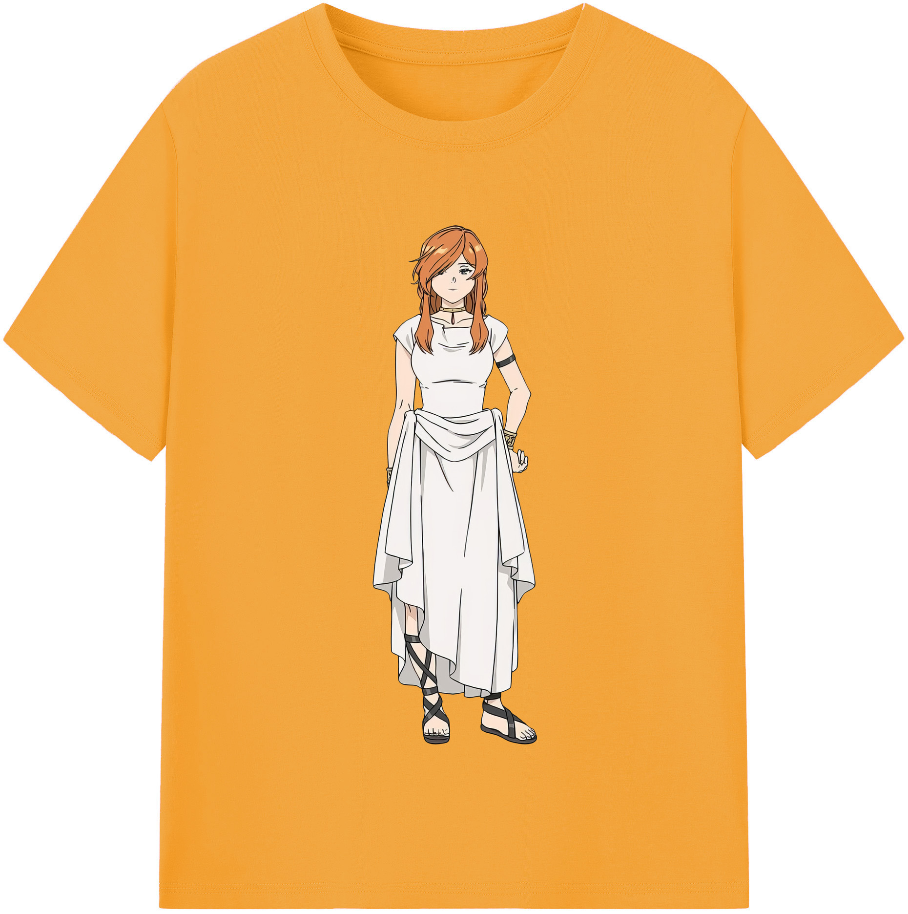 （画像用） 葬送のフリーレン Frieren 綿100％半袖Tシャツ（フロントプリント）