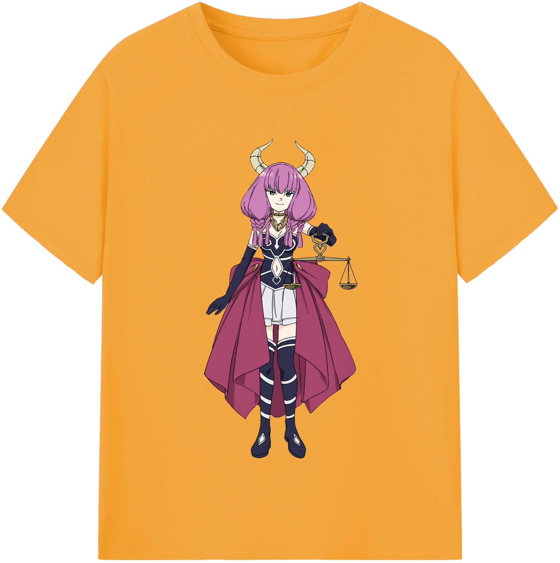 （画像用） 葬送のフリーレン Frieren 綿100％半袖Tシャツ（フロントプリント）
