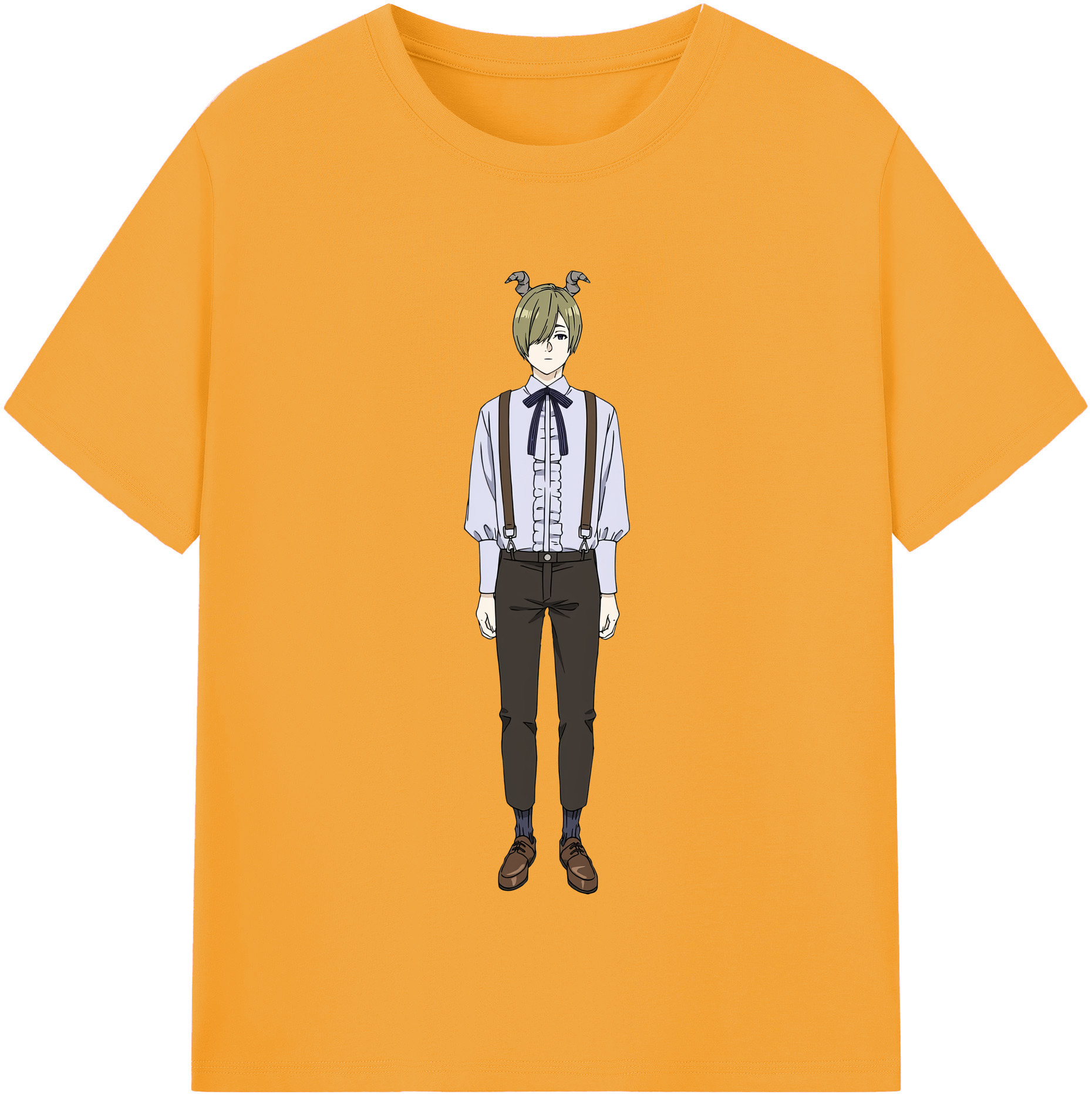 （画像用） 葬送のフリーレン Frieren 綿100％半袖Tシャツ（フロントプリント）
