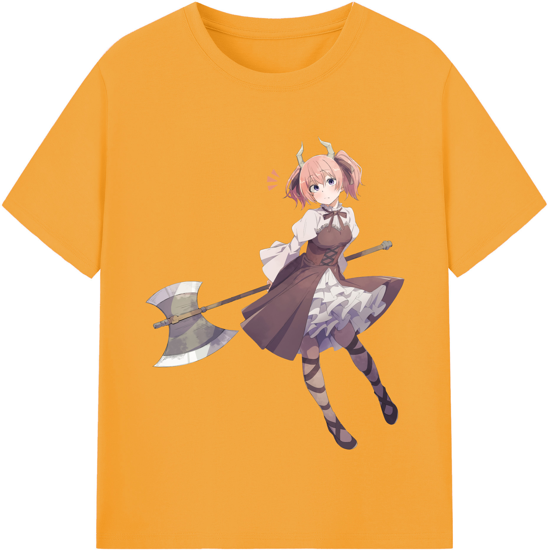 （画像用） 葬送のフリーレン Frieren 綿100％半袖Tシャツ（フロントプリント）