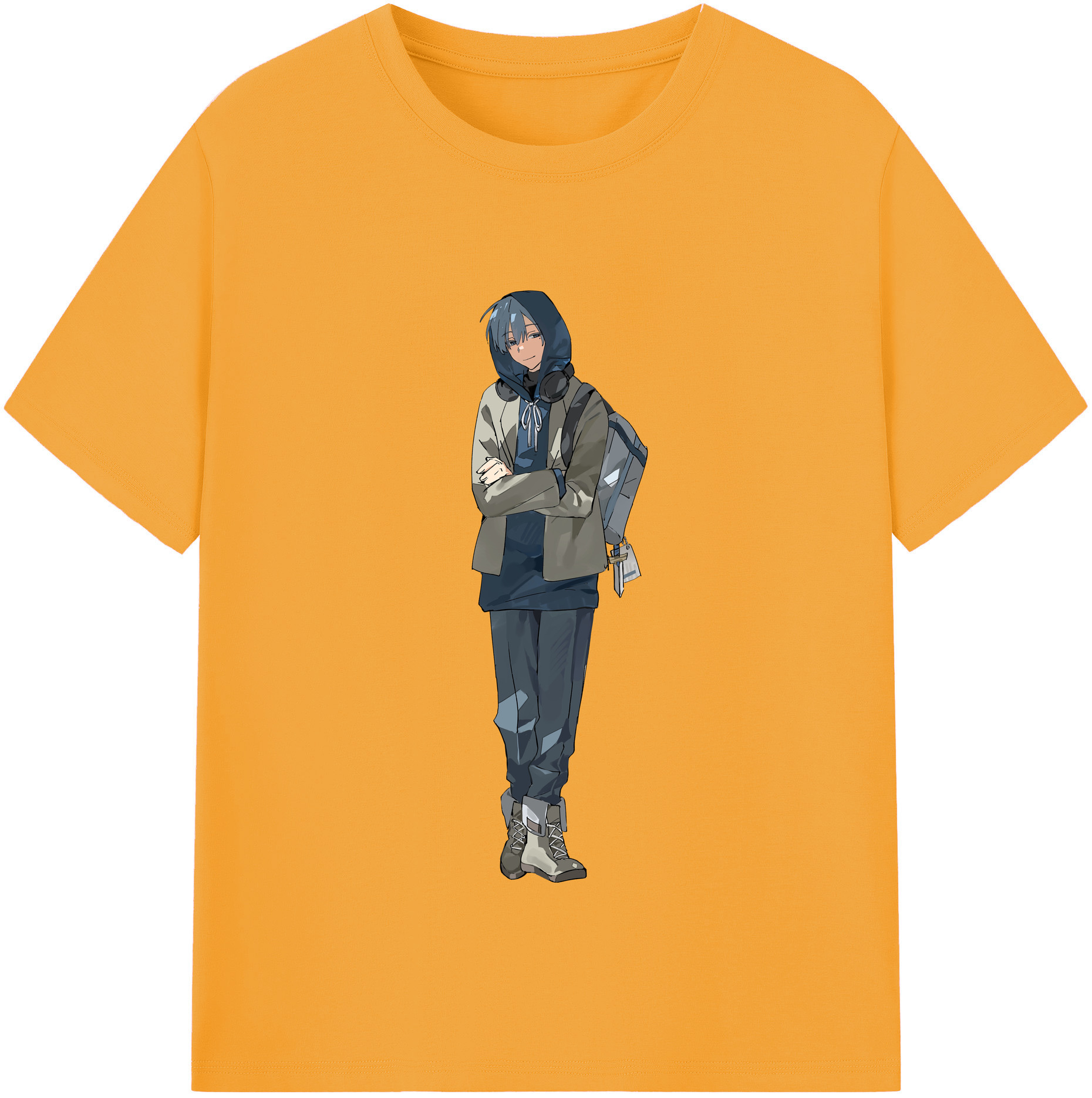 （画像用） 葬送のフリーレン Frieren 綿100％半袖Tシャツ（フロントプリント）
