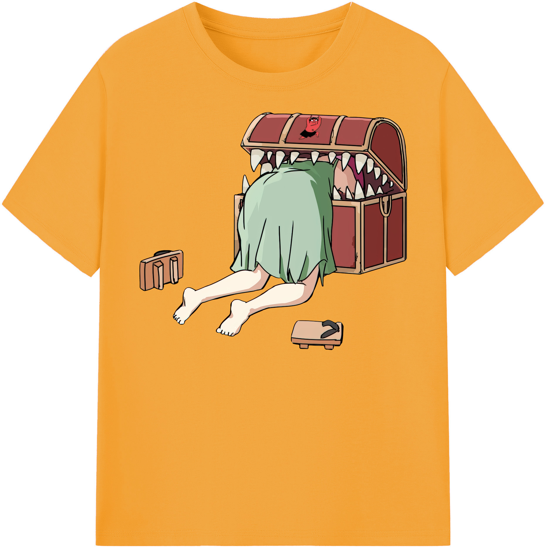 （画像用） 葬送のフリーレン Frieren 綿100％半袖Tシャツ（フロントプリント）