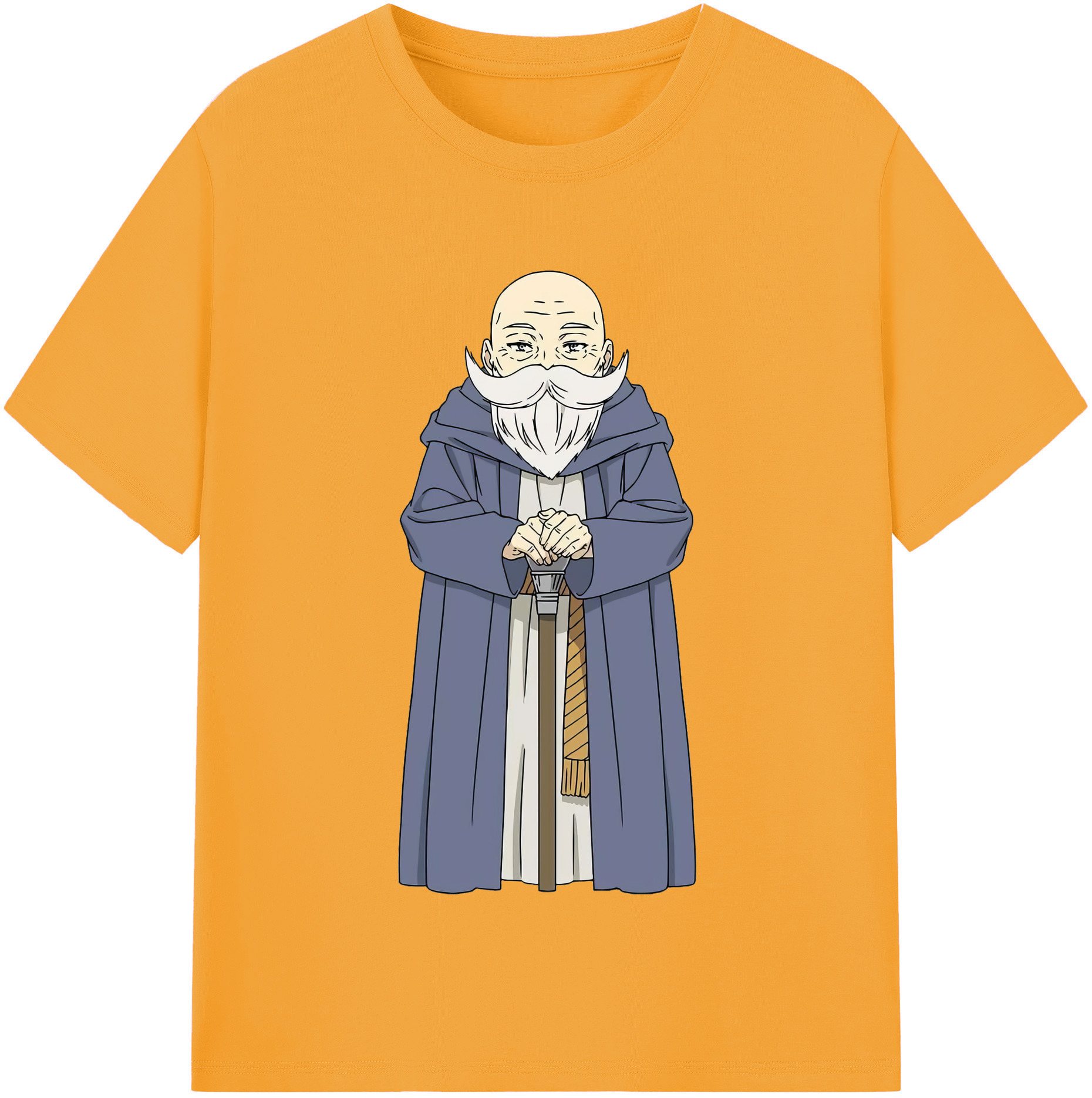 （画像用） 葬送のフリーレン Frieren 綿100％半袖Tシャツ（フロントプリント）