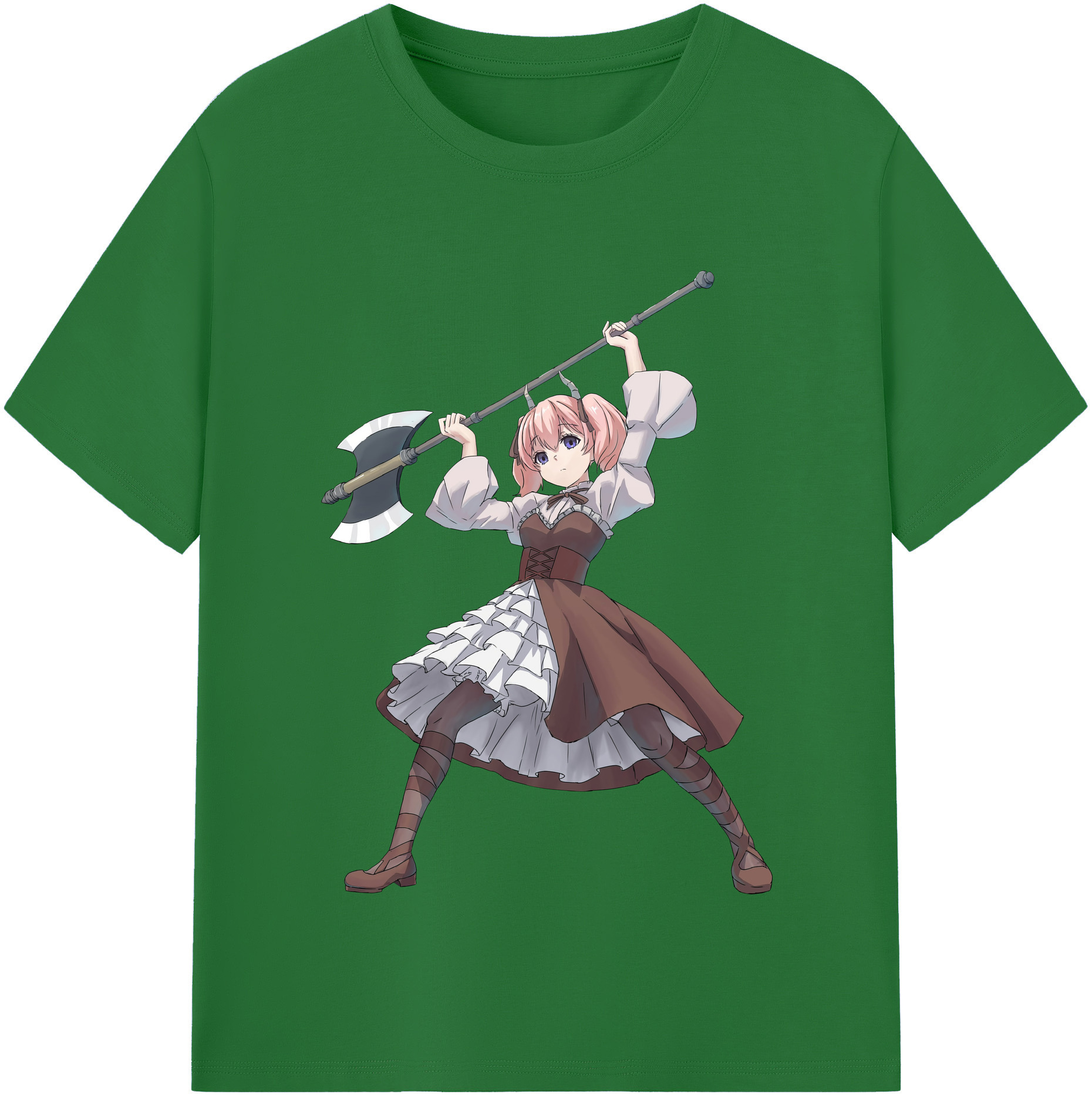 （画像用） 葬送のフリーレン Frieren 綿100％半袖Tシャツ（フロントプリント）