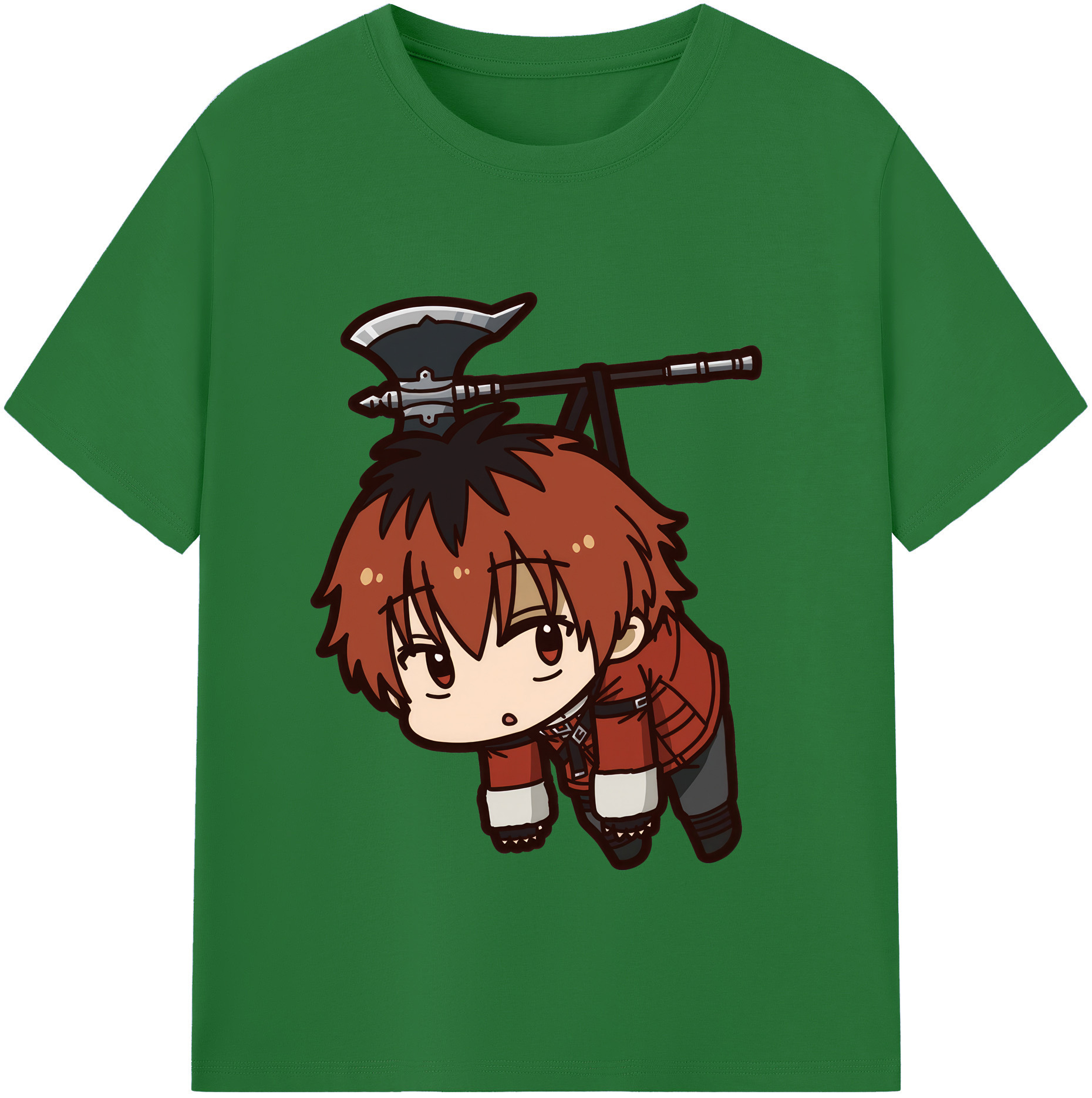 （画像用） 葬送のフリーレン Frieren 綿100％半袖Tシャツ（フロントプリント）