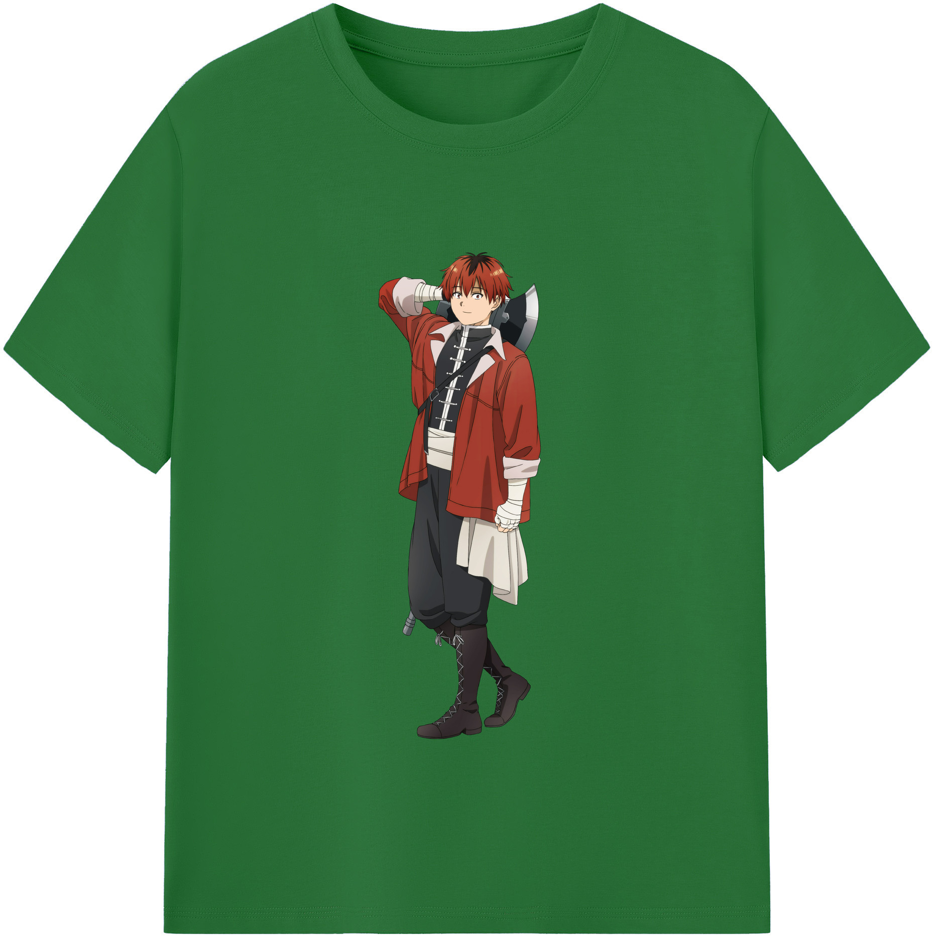 （画像用） 葬送のフリーレン Frieren 綿100％半袖Tシャツ（フロントプリント）