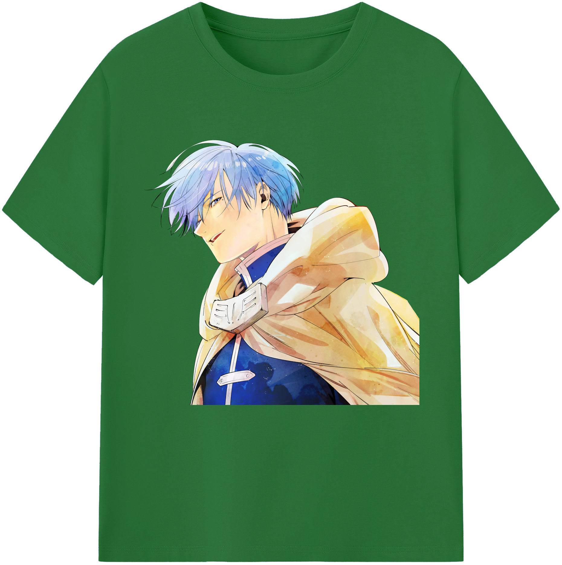 （画像用） 葬送のフリーレン Frieren 綿100％半袖Tシャツ（フロントプリント）