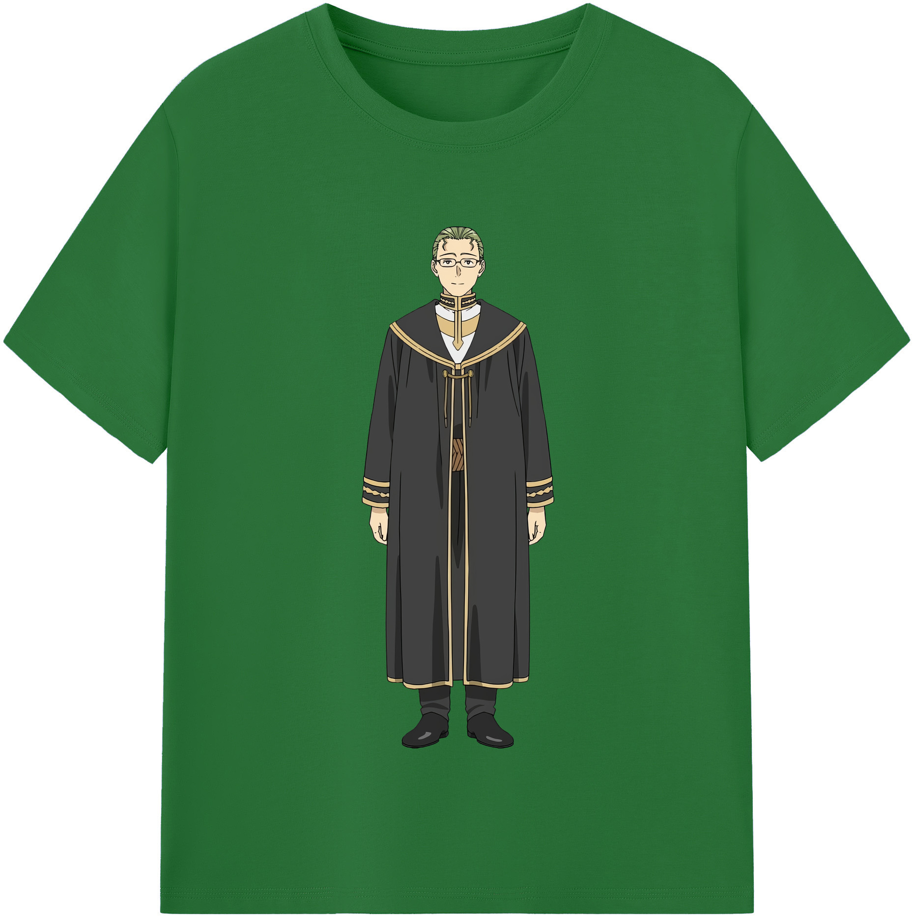 （画像用） 葬送のフリーレン Frieren 綿100％半袖Tシャツ（フロントプリント）