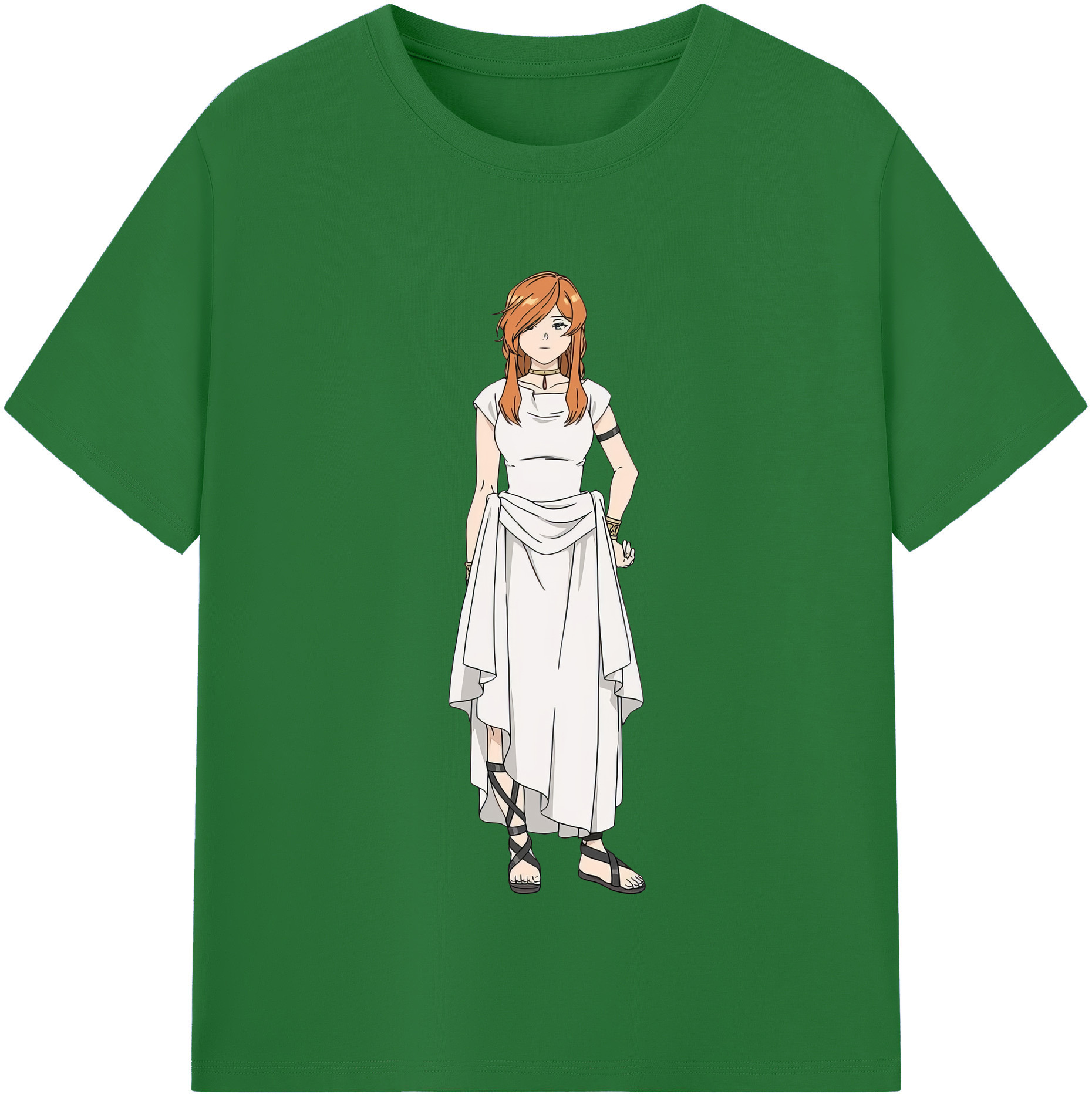 （画像用） 葬送のフリーレン Frieren 綿100％半袖Tシャツ（フロントプリント）