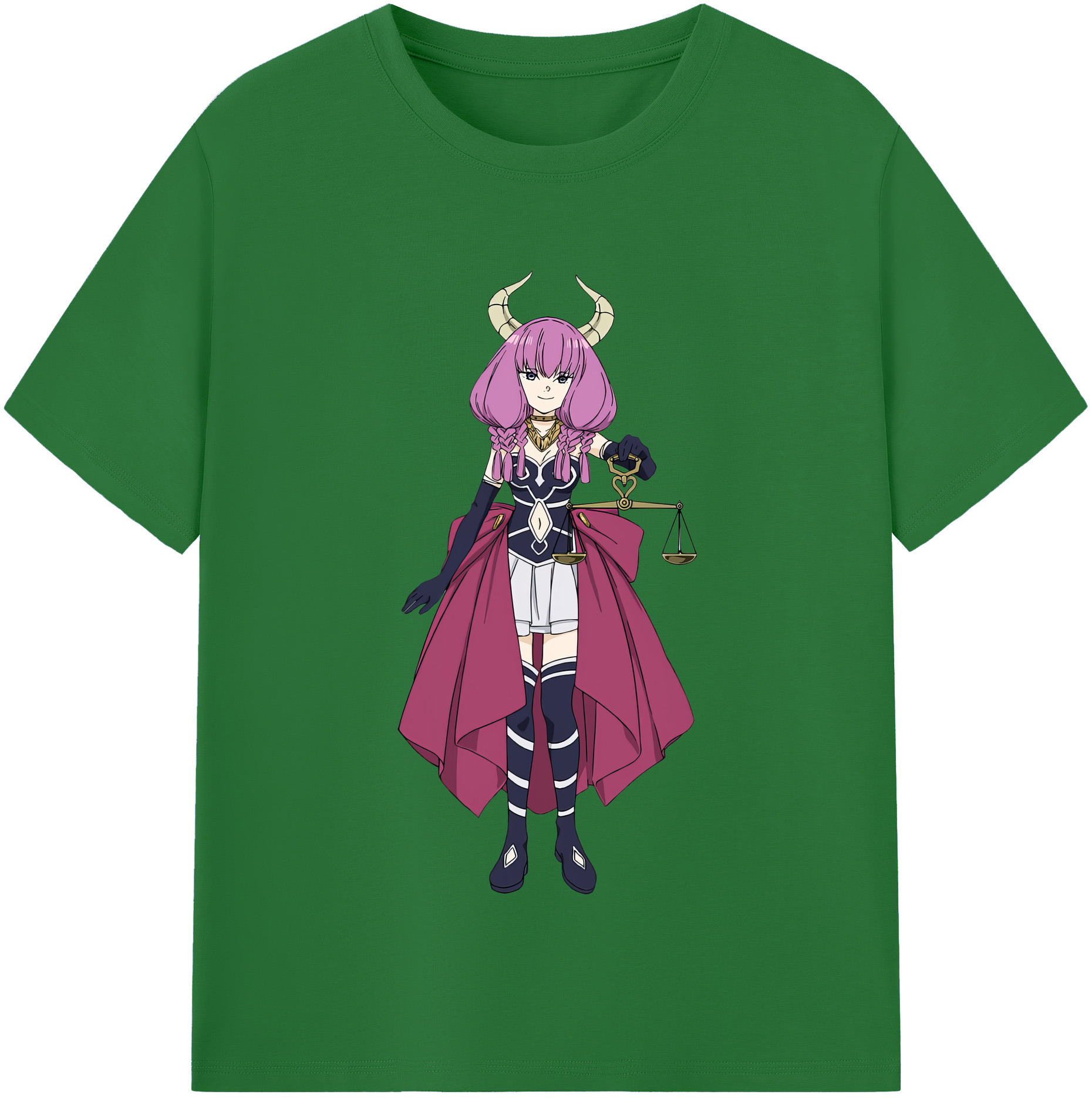 （画像用） 葬送のフリーレン Frieren 綿100％半袖Tシャツ（フロントプリント）