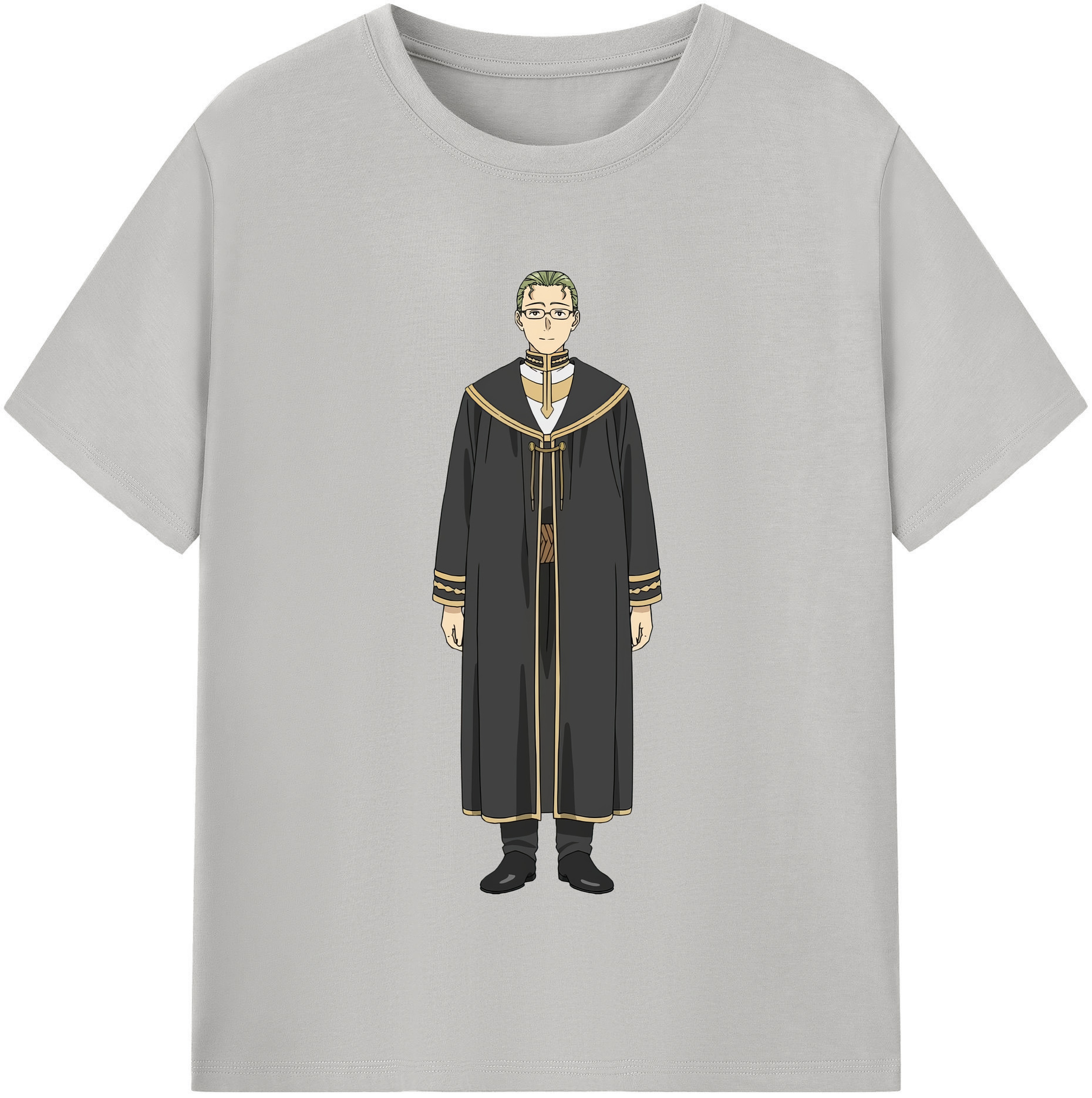 （画像用） 葬送のフリーレン Frieren 綿100％半袖Tシャツ（フロントプリント）
