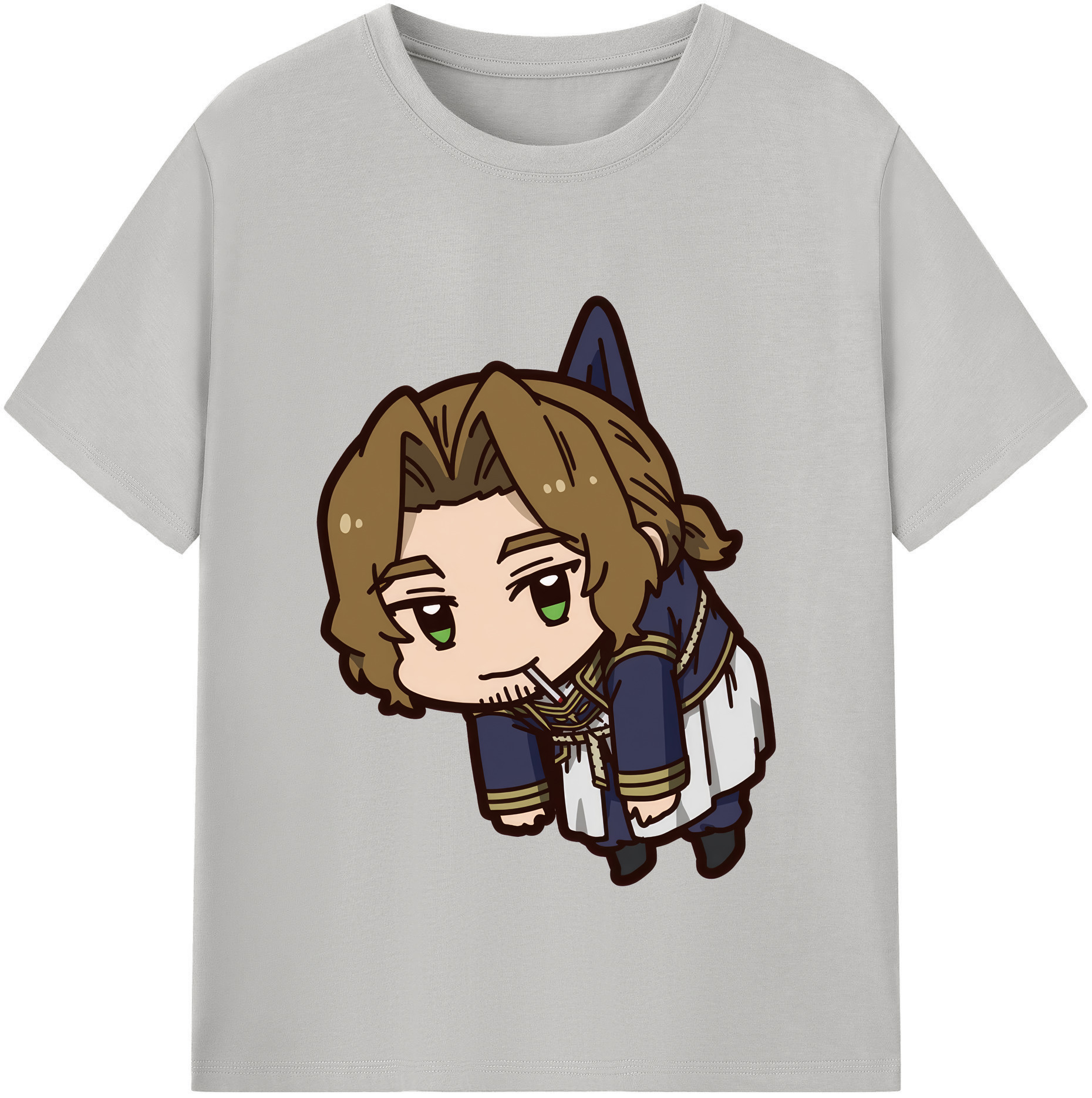 （画像用） 葬送のフリーレン Frieren 綿100％半袖Tシャツ（フロントプリント）