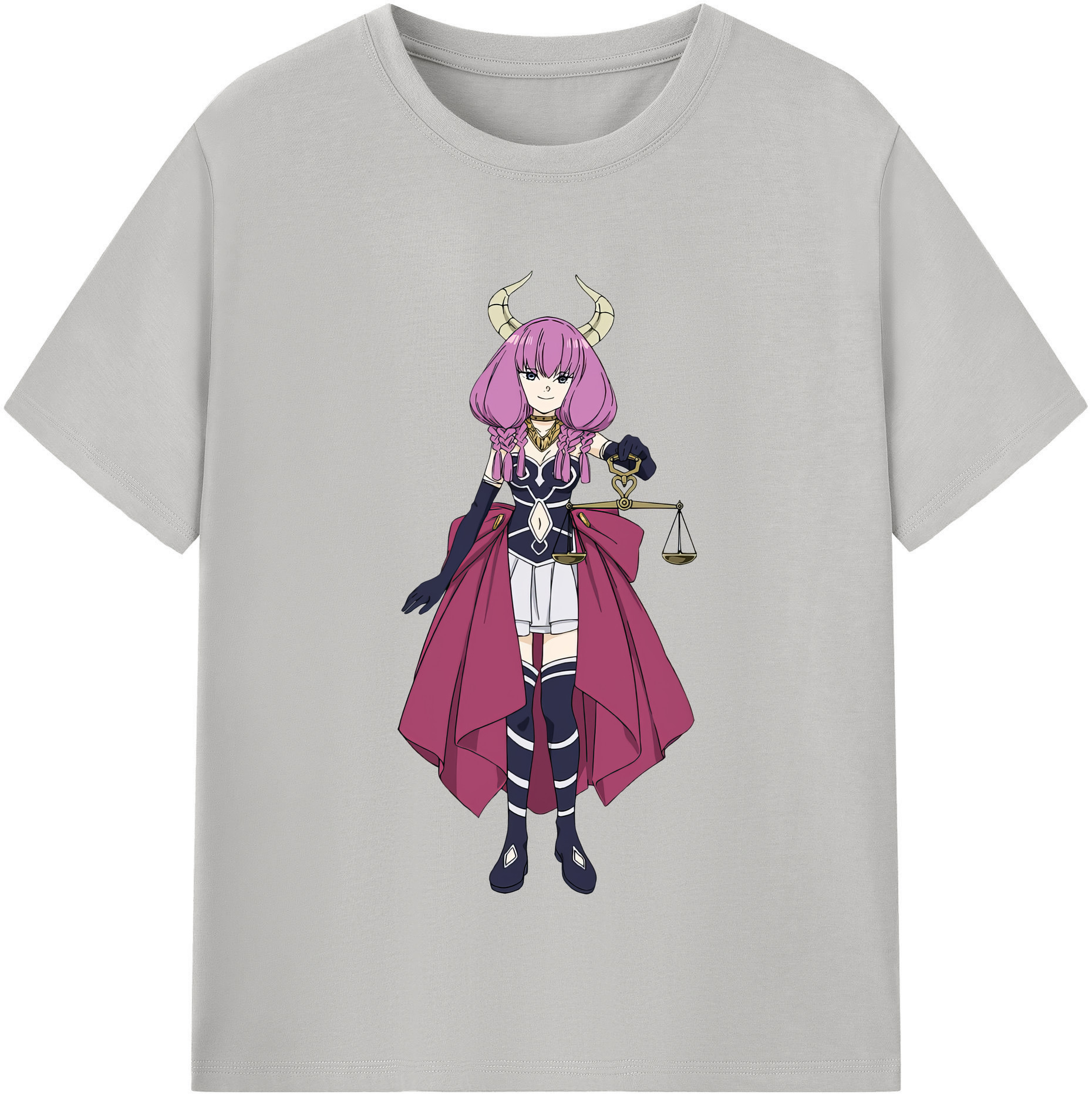 （画像用） 葬送のフリーレン Frieren 綿100％半袖Tシャツ（フロントプリント）