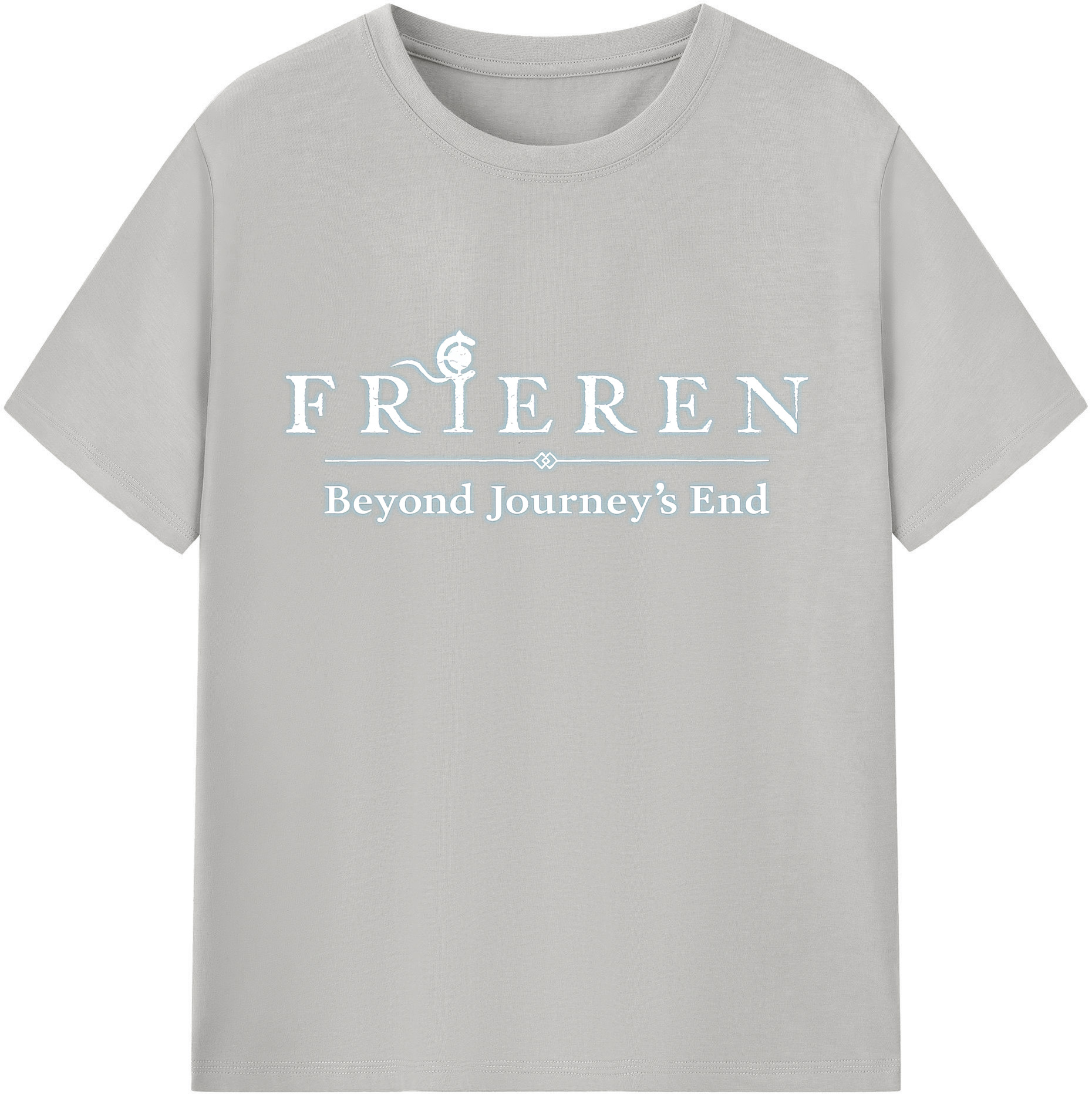（画像用） 葬送のフリーレン Frieren 綿100％半袖Tシャツ（フロントプリント）