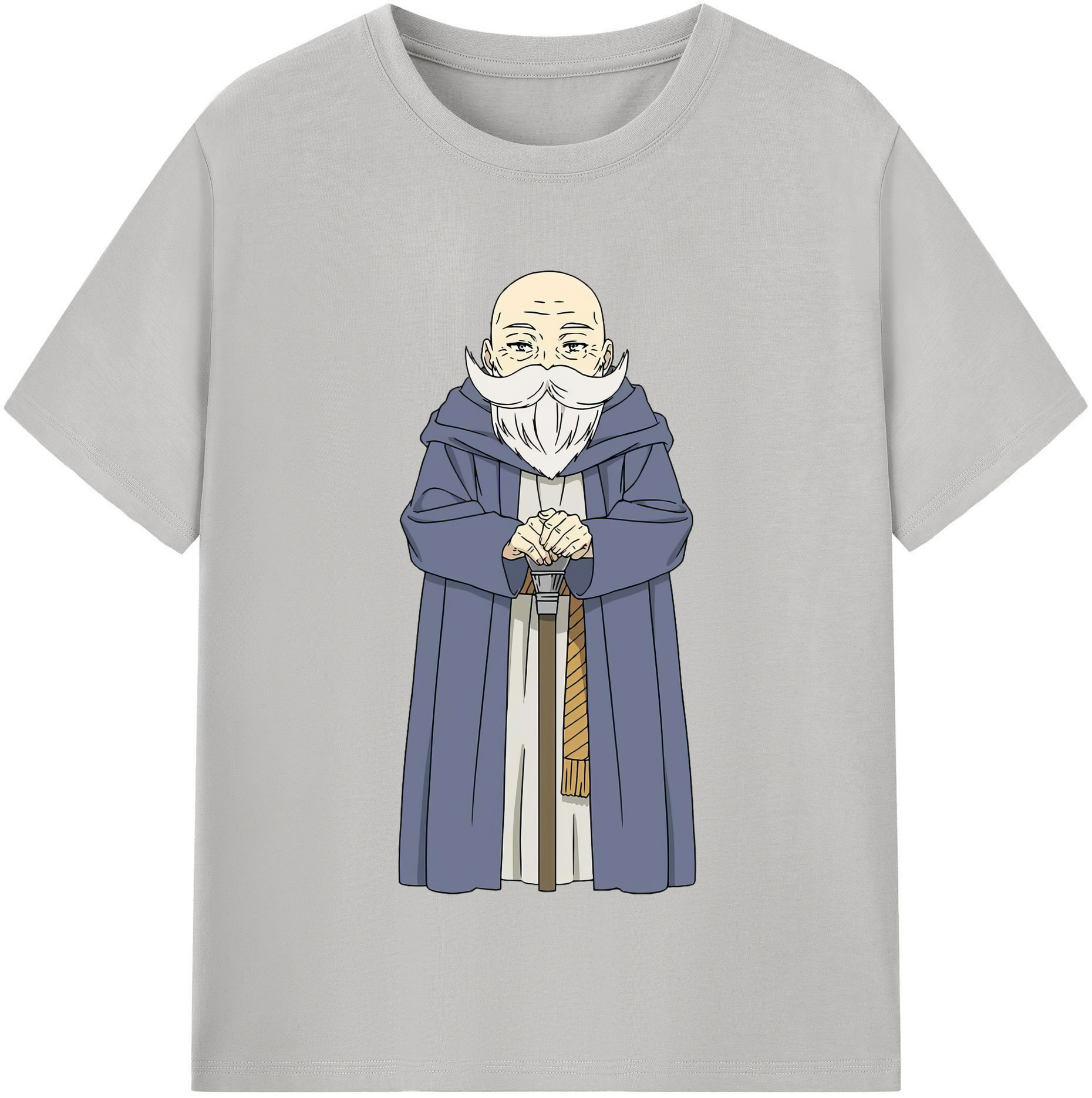 （画像用） 葬送のフリーレン Frieren 綿100％半袖Tシャツ（フロントプリント）