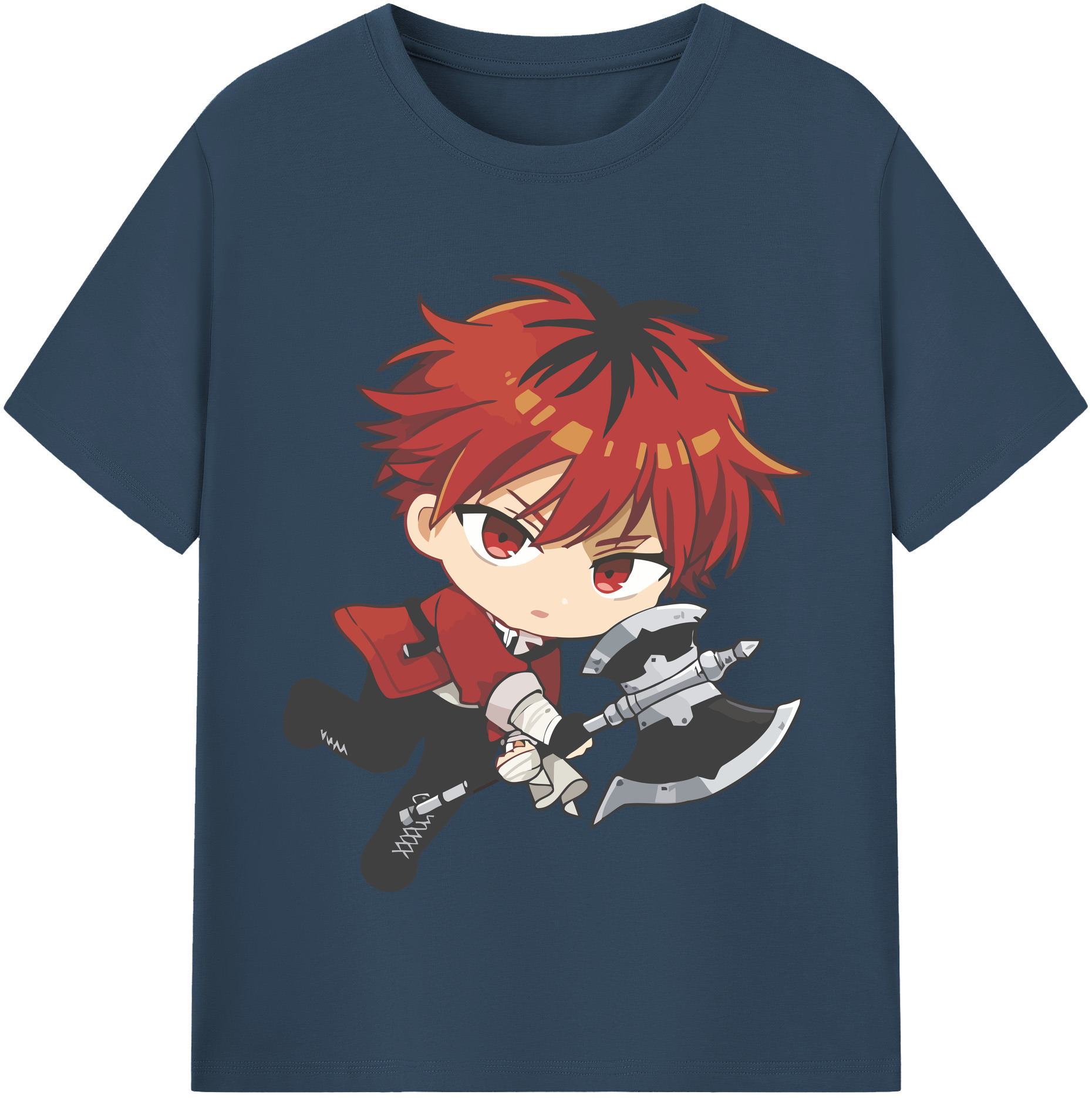 （画像用） 葬送のフリーレン Frieren 綿100％半袖Tシャツ（フロントプリント）