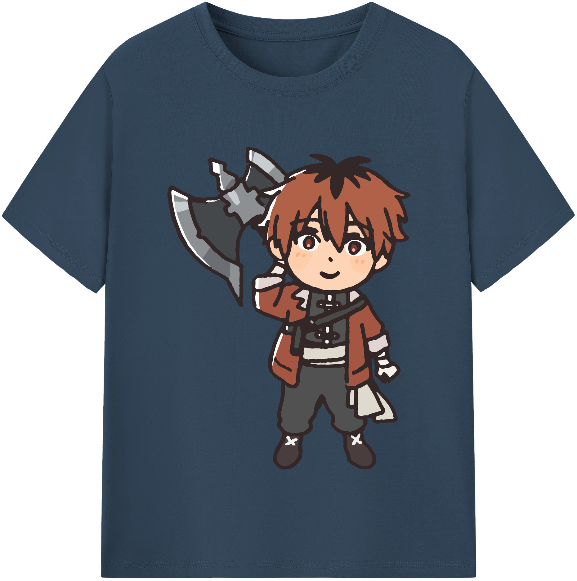 （画像用） 葬送のフリーレン Frieren 綿100％半袖Tシャツ（フロントプリント）