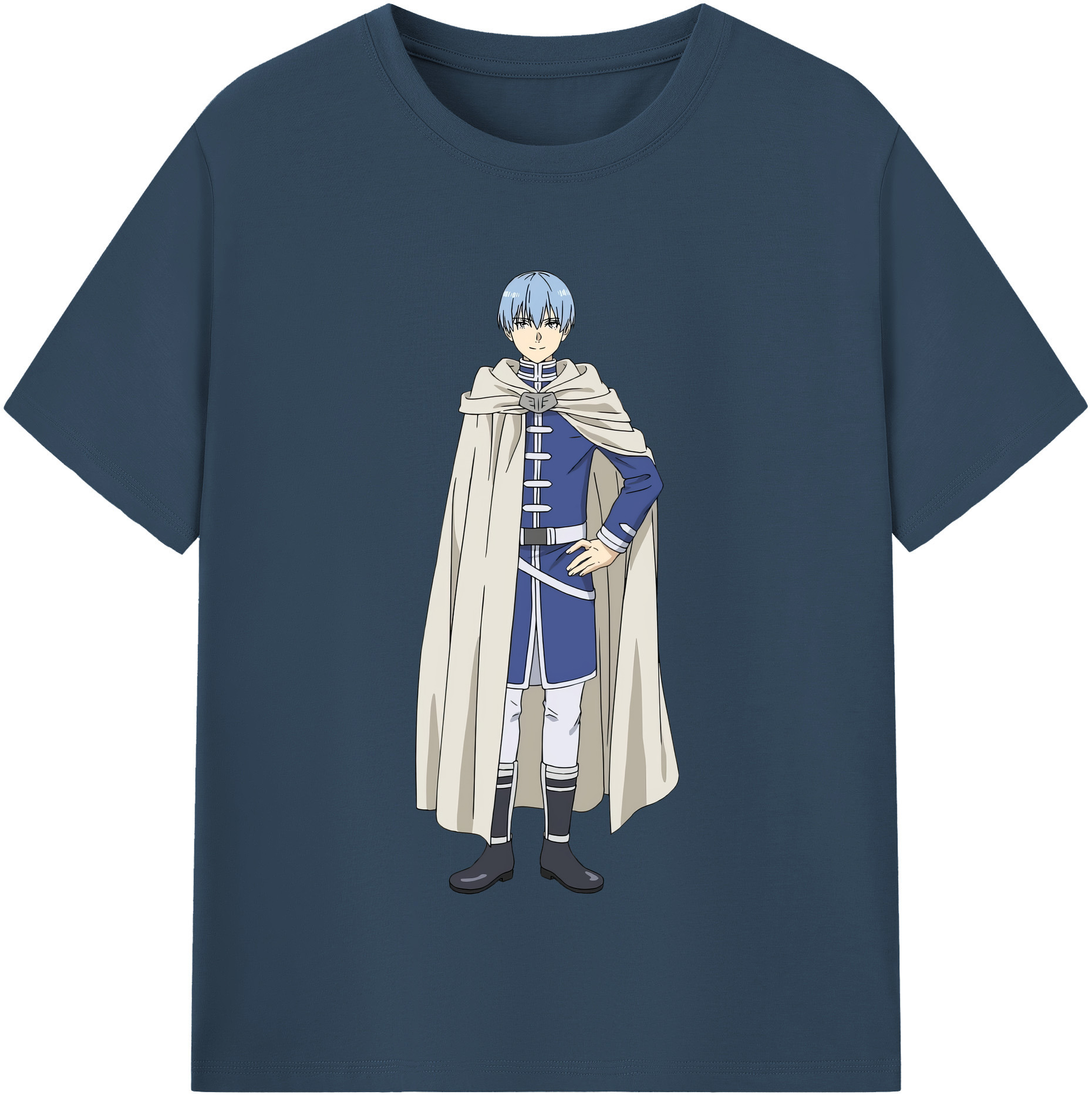 （画像用） 葬送のフリーレン Frieren 綿100％半袖Tシャツ（フロントプリント）